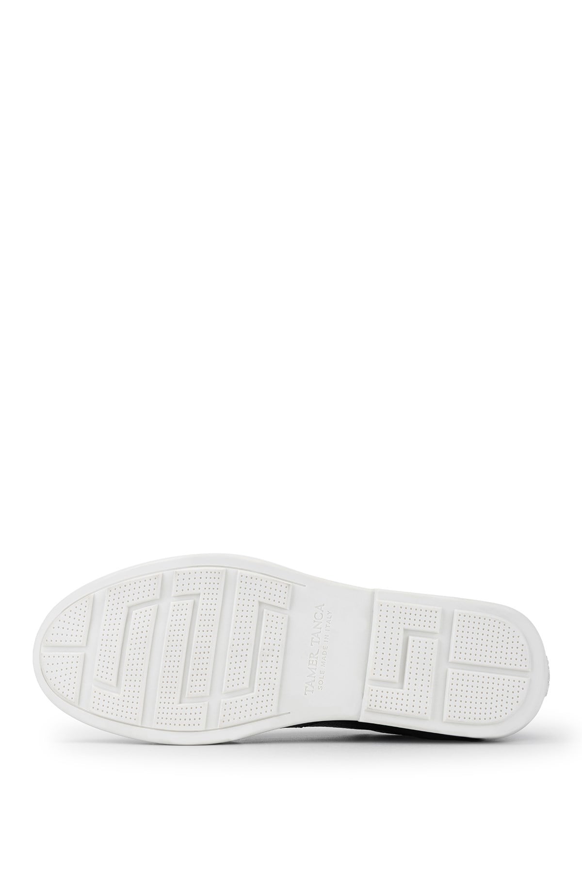 Tamer Tanca Erkek Hakiki Deri Siyah Sneakers & Spor Ayakkabı
