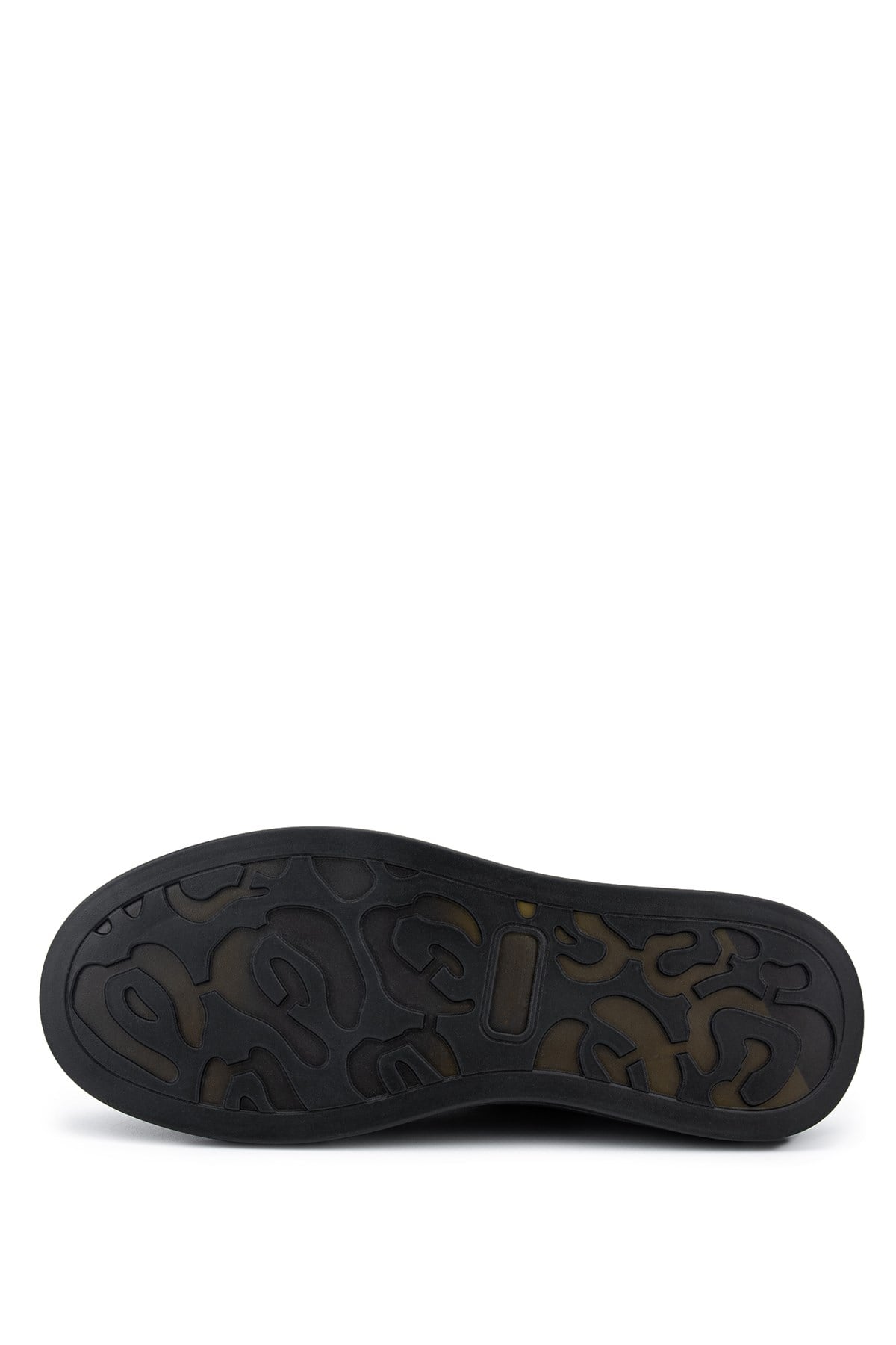 Tamer Tanca Erkek Hakiki Deri Siyah Sneakers & Spor Ayakkabı