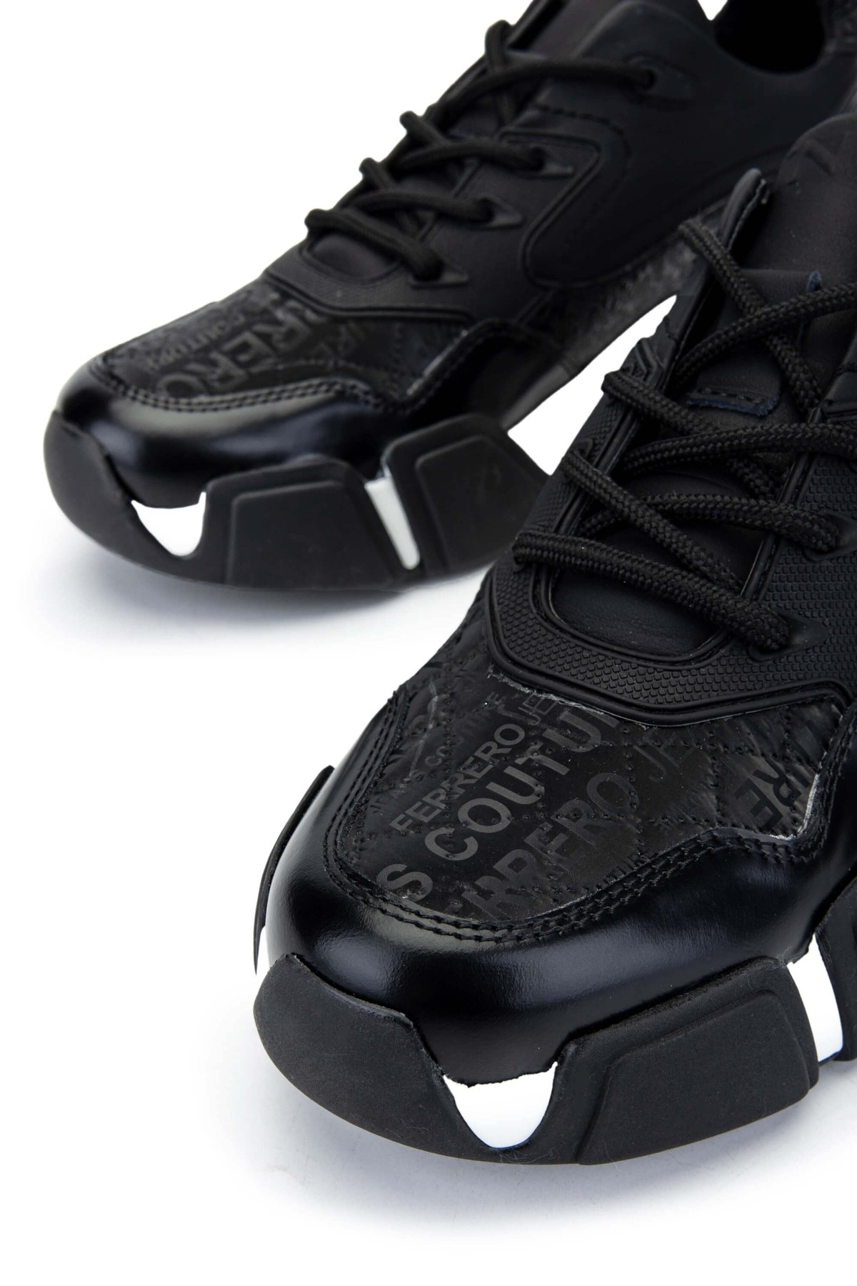 Tamer Tanca Erkek Hakiki Deri Siyah Sneakers & Spor Ayakkabı