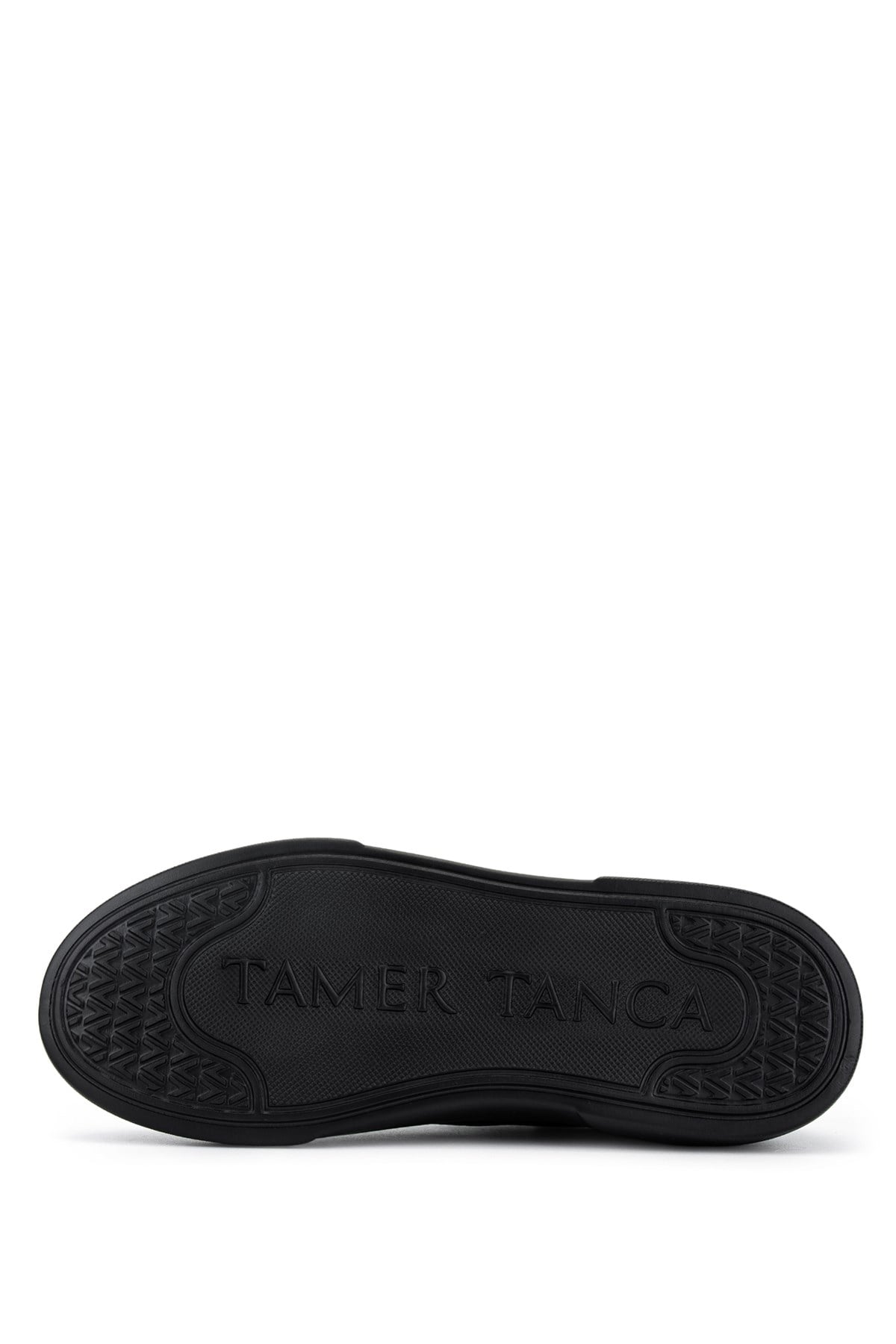 Tamer Tanca Erkek Hakiki Deri Siyah/Siyah Sneakers & Spor Ayakkabı
