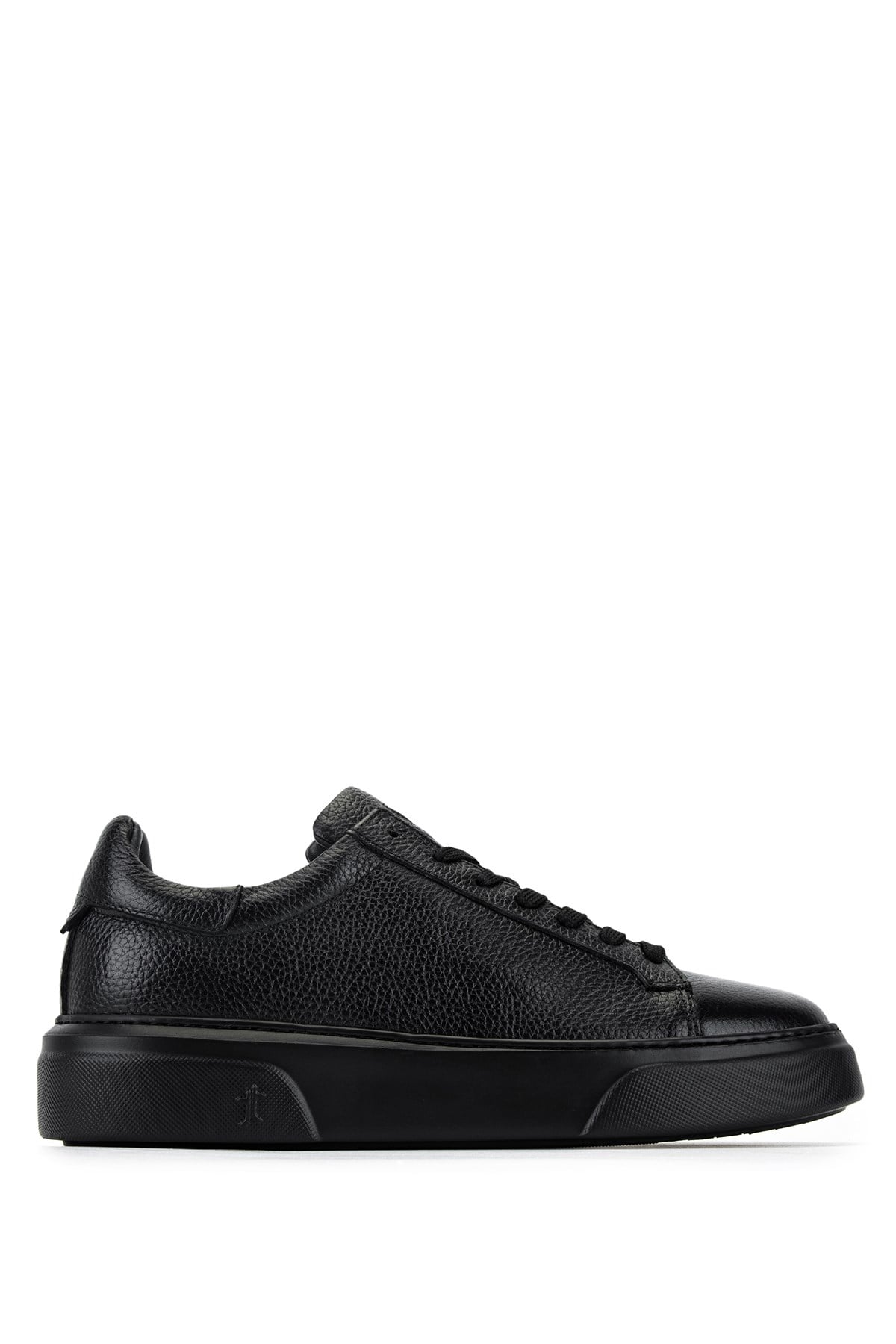 Tamer Tanca Erkek Hakiki Deri Siyah/Siyah Sneakers & Spor Ayakkabı