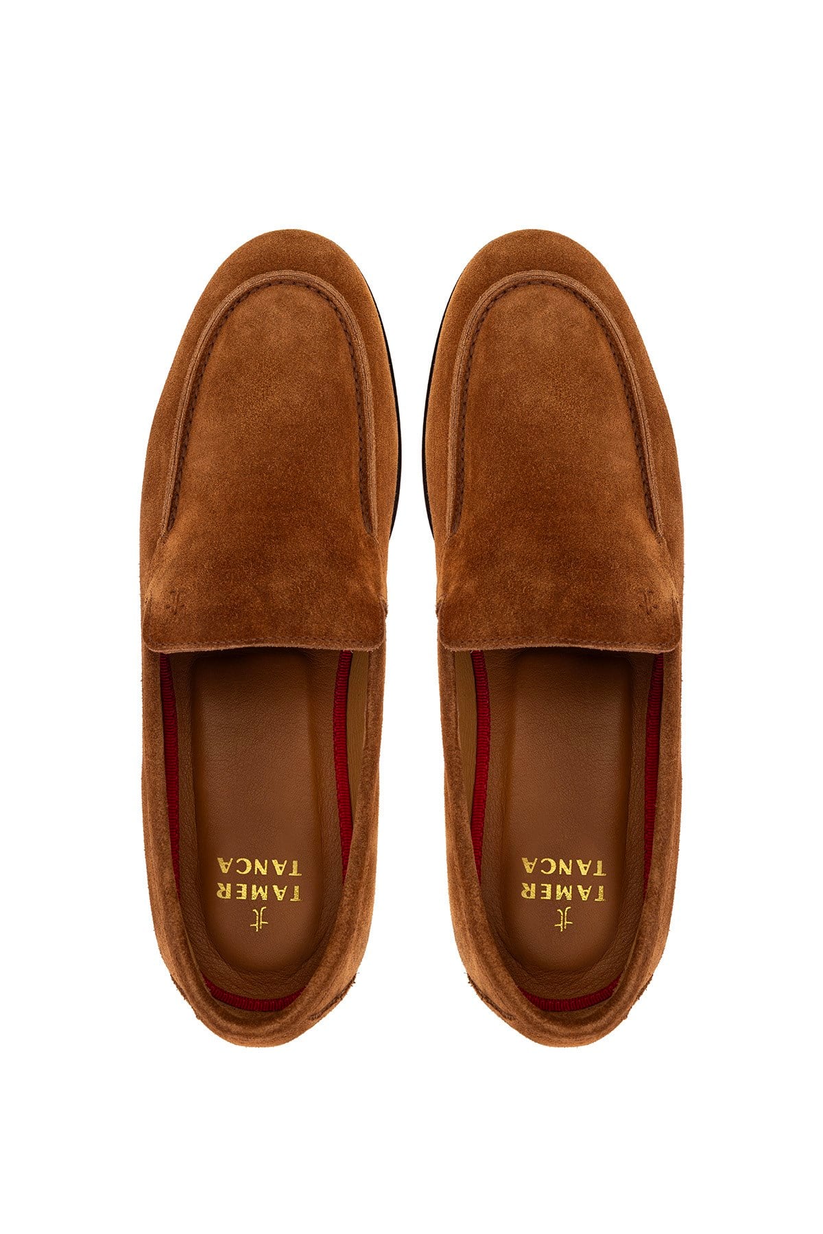 Tamer Tanca Erkek Hakiki Deri Tarçın Loafer Ayakkabı