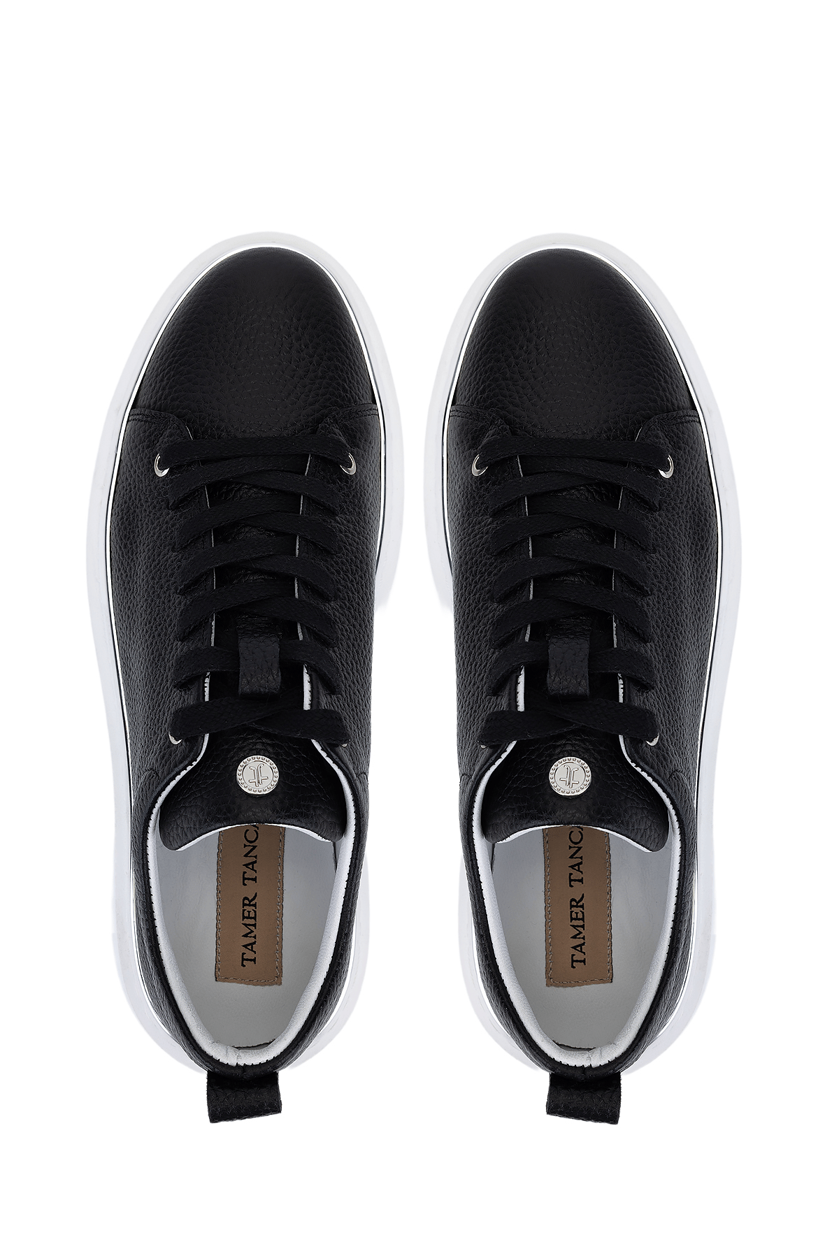 Tamer Tanca Erkek Siyah Floter Sneakers & Spor Ayakkabı