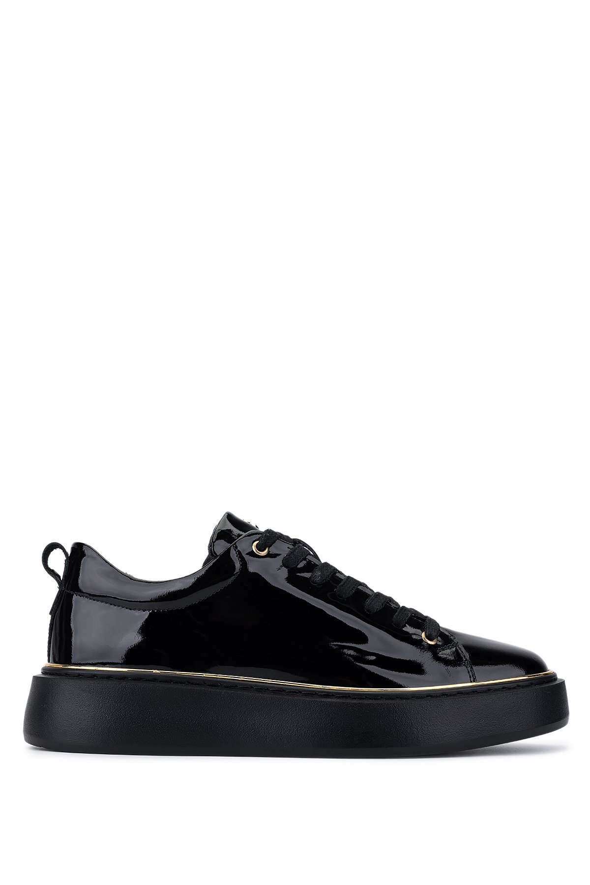 Tamer Tanca Erkek Siyah Rugan Sneakers & Spor Ayakkabı