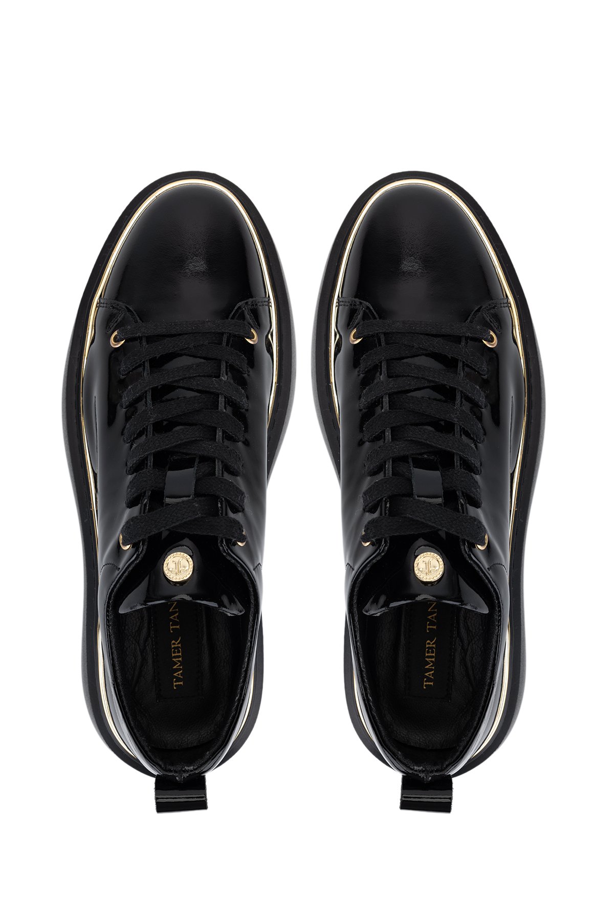 Tamer Tanca Erkek Siyah Rugan Sneakers & Spor Ayakkabı