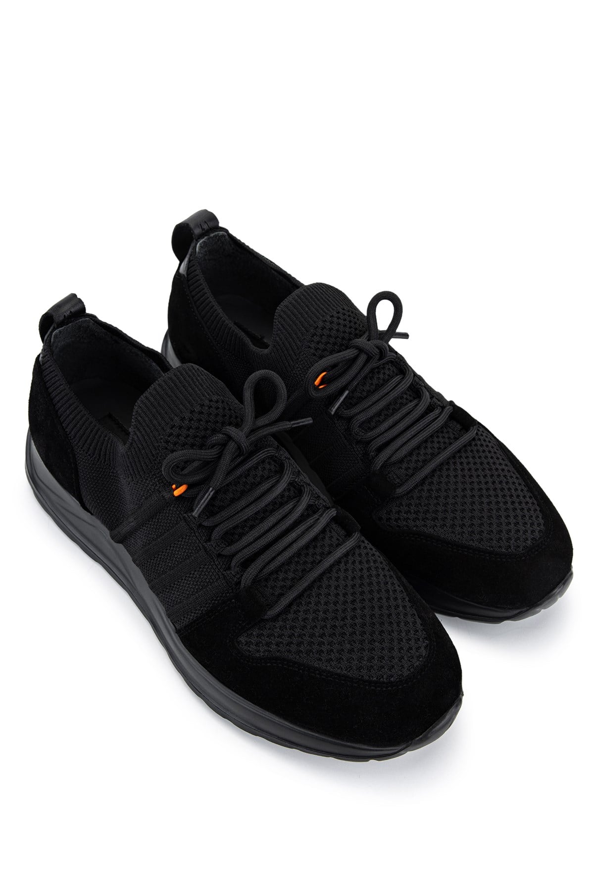 Tamer Tanca Erkek Siyah Süet Sneakers & Spor Ayakkabı