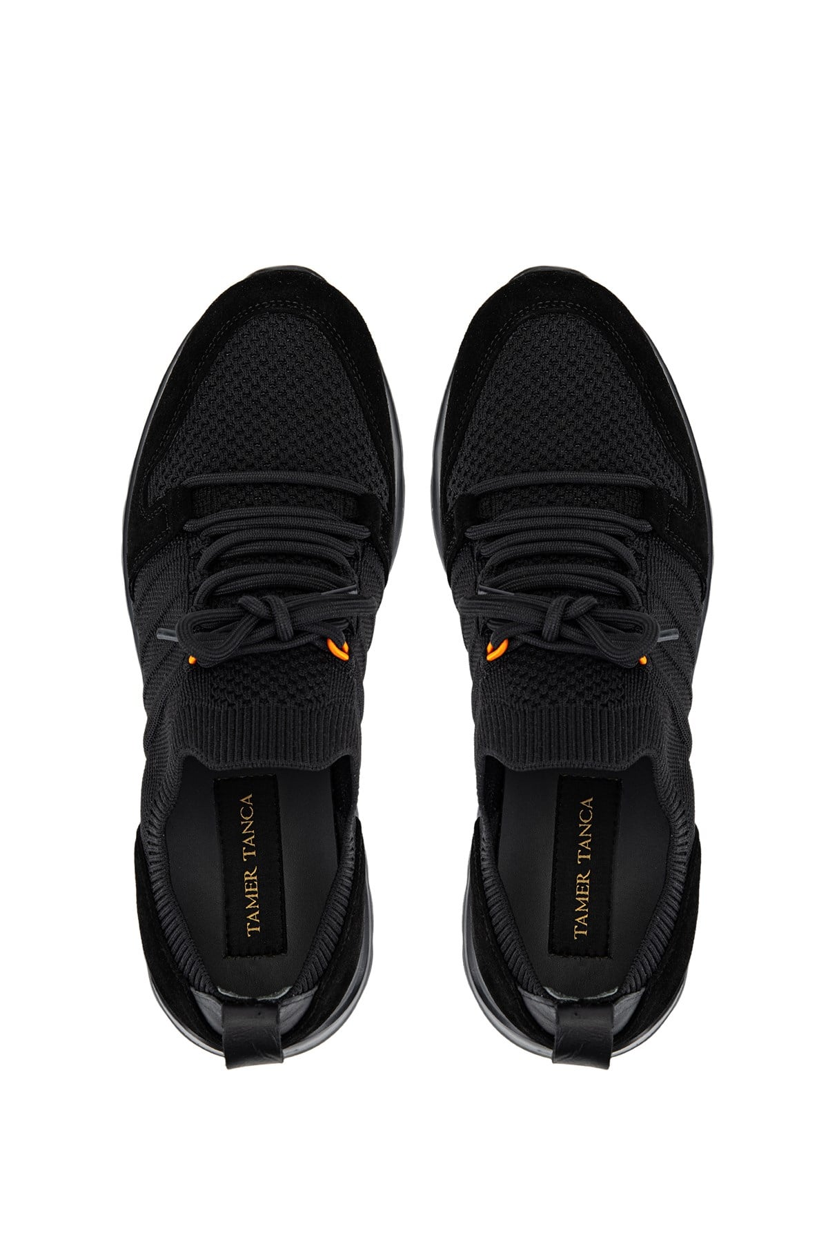 Tamer Tanca Erkek Siyah Süet Sneakers & Spor Ayakkabı