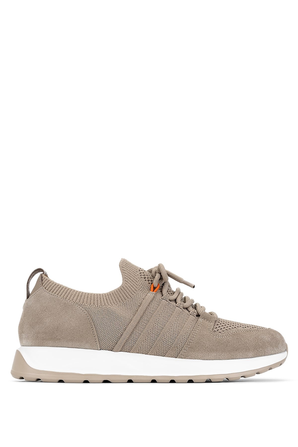 Tamer Tanca Erkek Tekstil Bej Süet Sneakers & Spor Ayakkabı