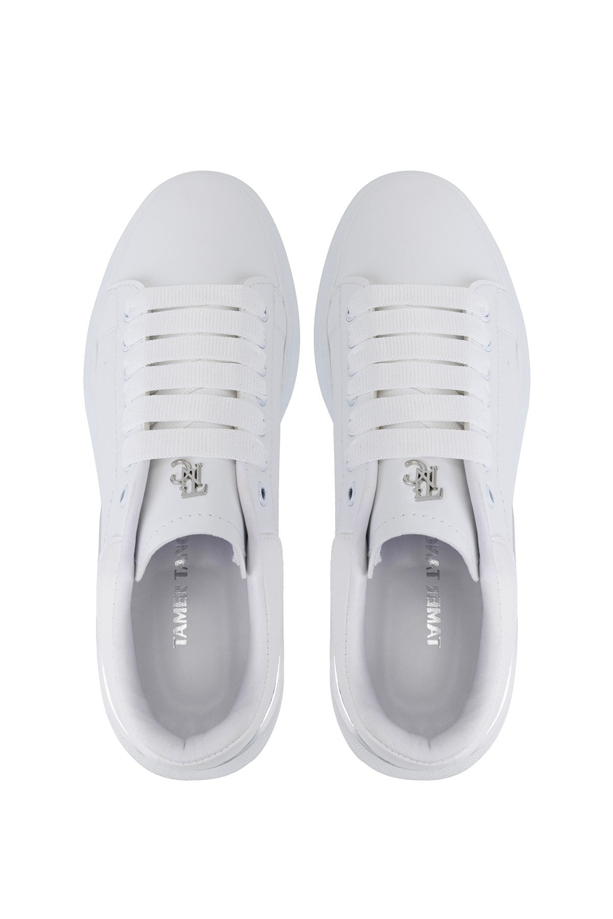 Tamer Tanca Erkek Vegan Beyaz Sneakers & Spor Ayakkabı
