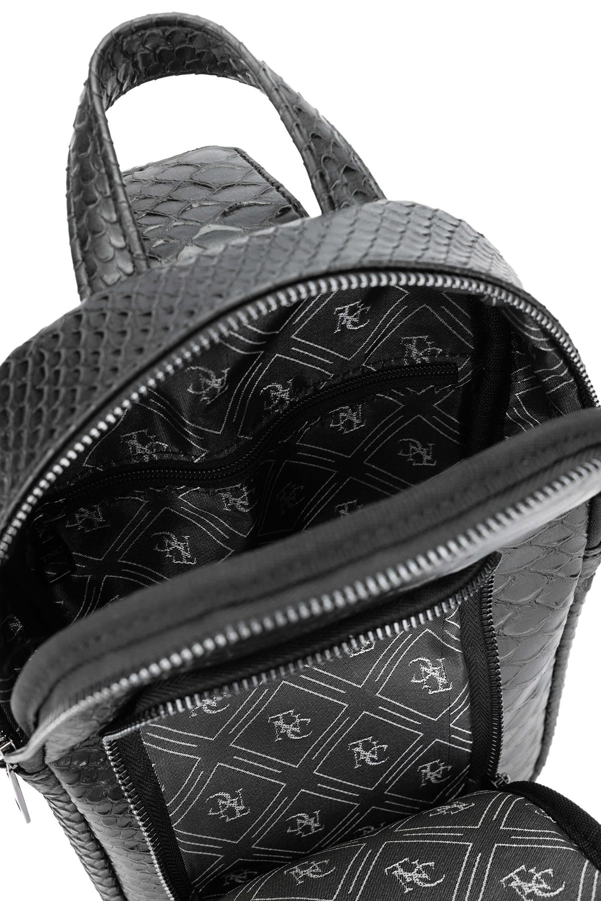 Tamer Tanca Erkek Vegan Siyah Body Bag Çanta