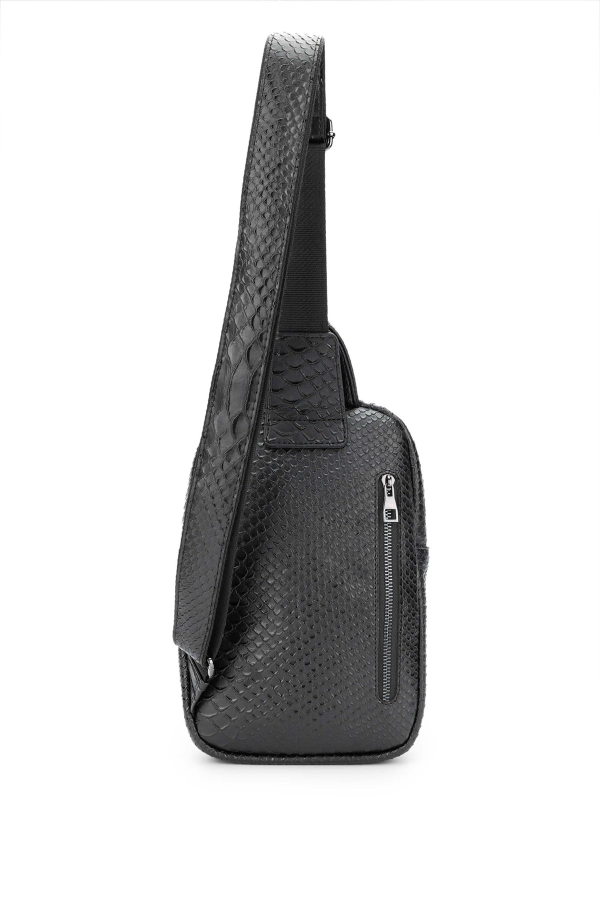 Tamer Tanca Erkek Vegan Siyah Body Bag Çanta