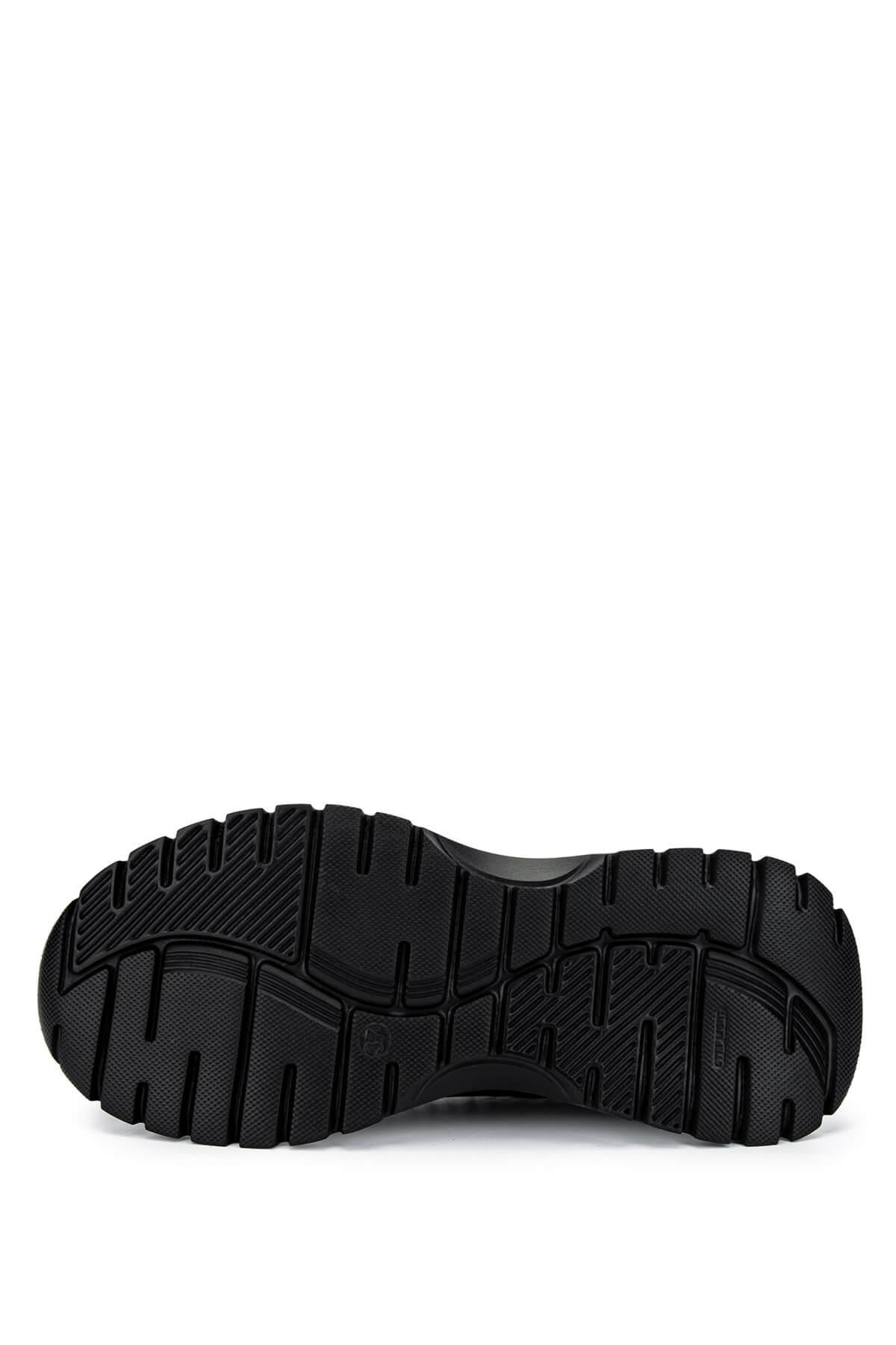 Tamer Tanca Kadın Deri/Tekstil Siyah Sneakers & Spor Ayakkabı