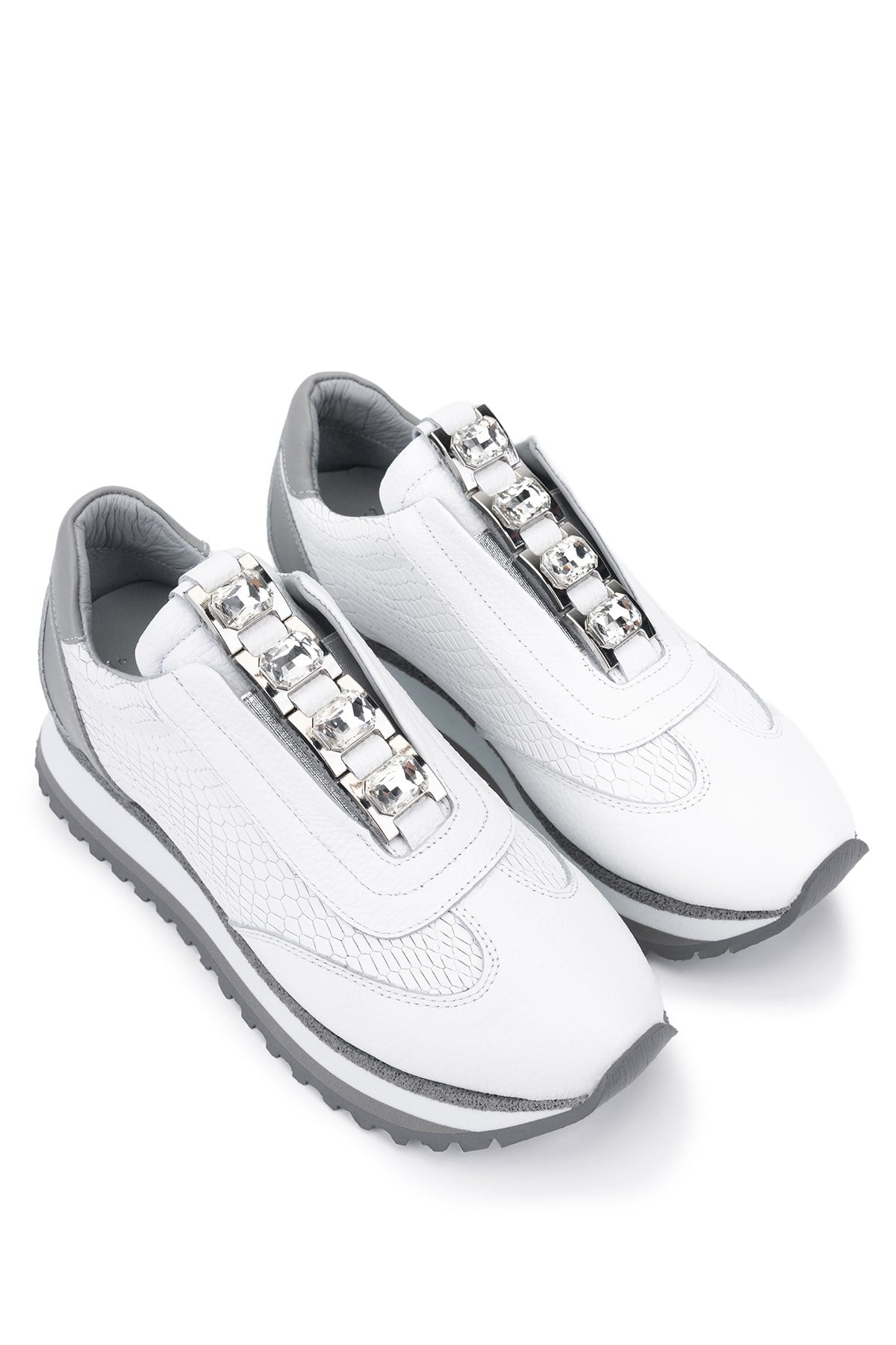 Tamer Tanca Kadın Hakiki Deri Beyaz Sneakers & Spor Ayakkabı