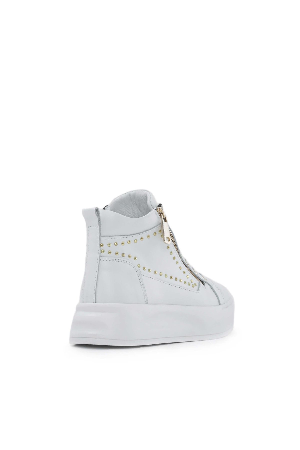 Tamer Tanca Kadın Hakiki Deri Beyaz Sneakers & Spor Bot