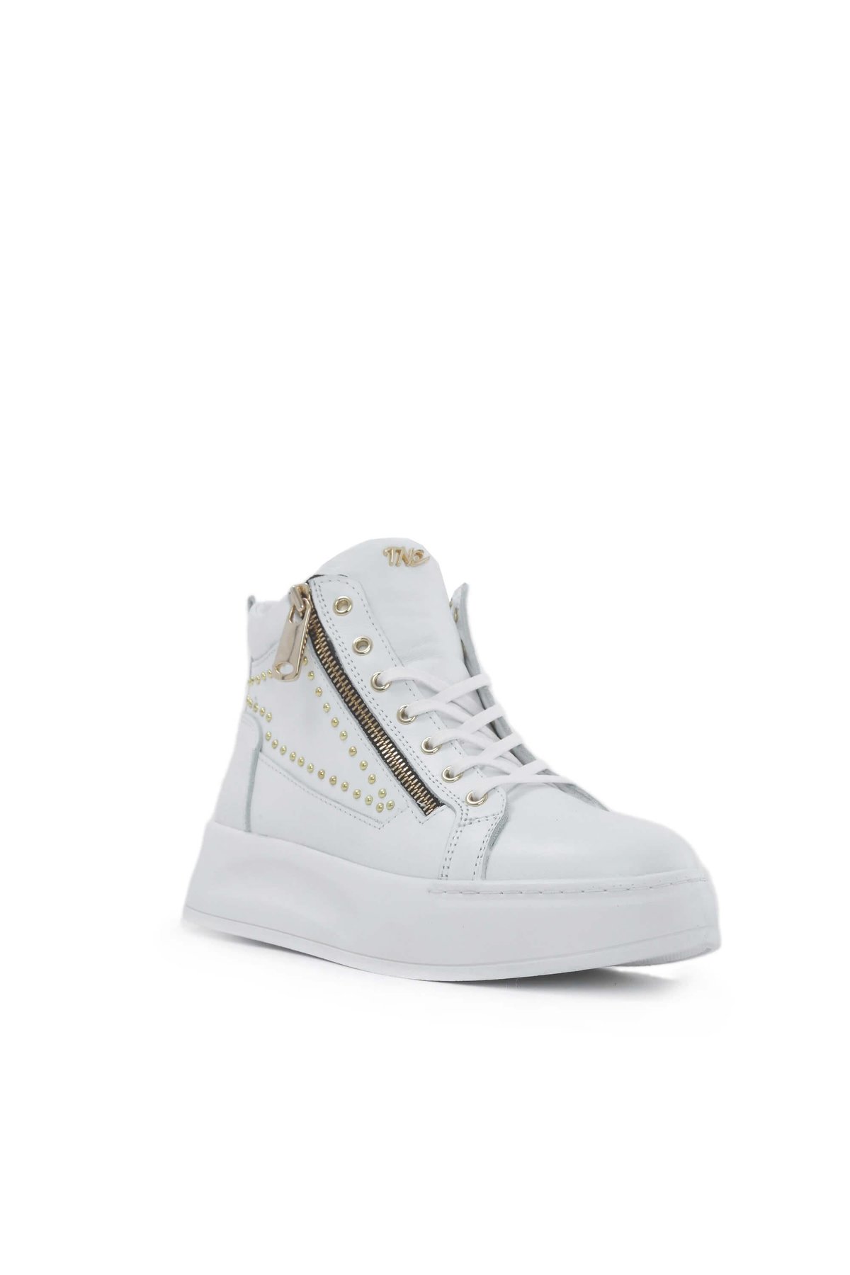 Tamer Tanca Kadın Hakiki Deri Beyaz Sneakers & Spor Bot