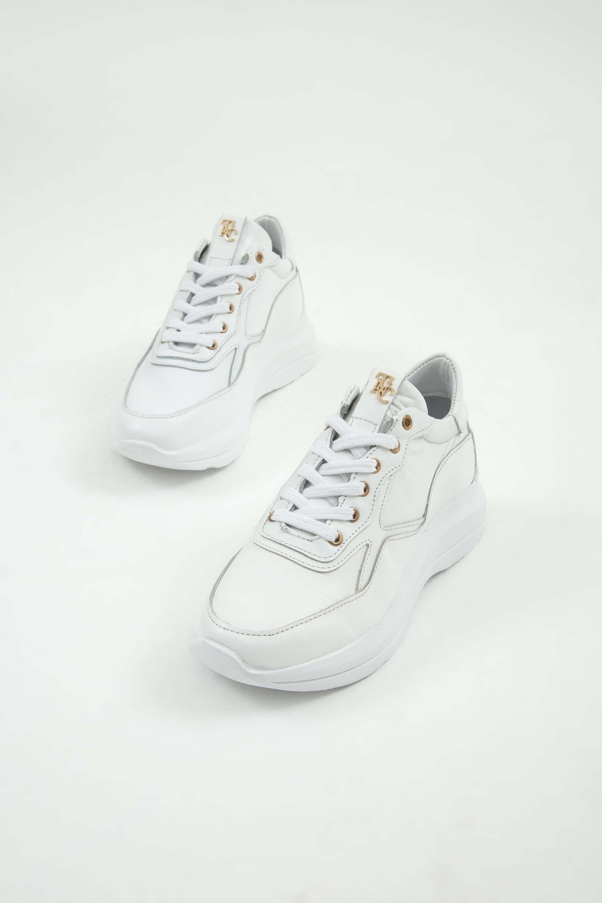 Tamer Tanca Kadın Hakiki Deri Beyaz Sneakers & Spor Ayakkabı