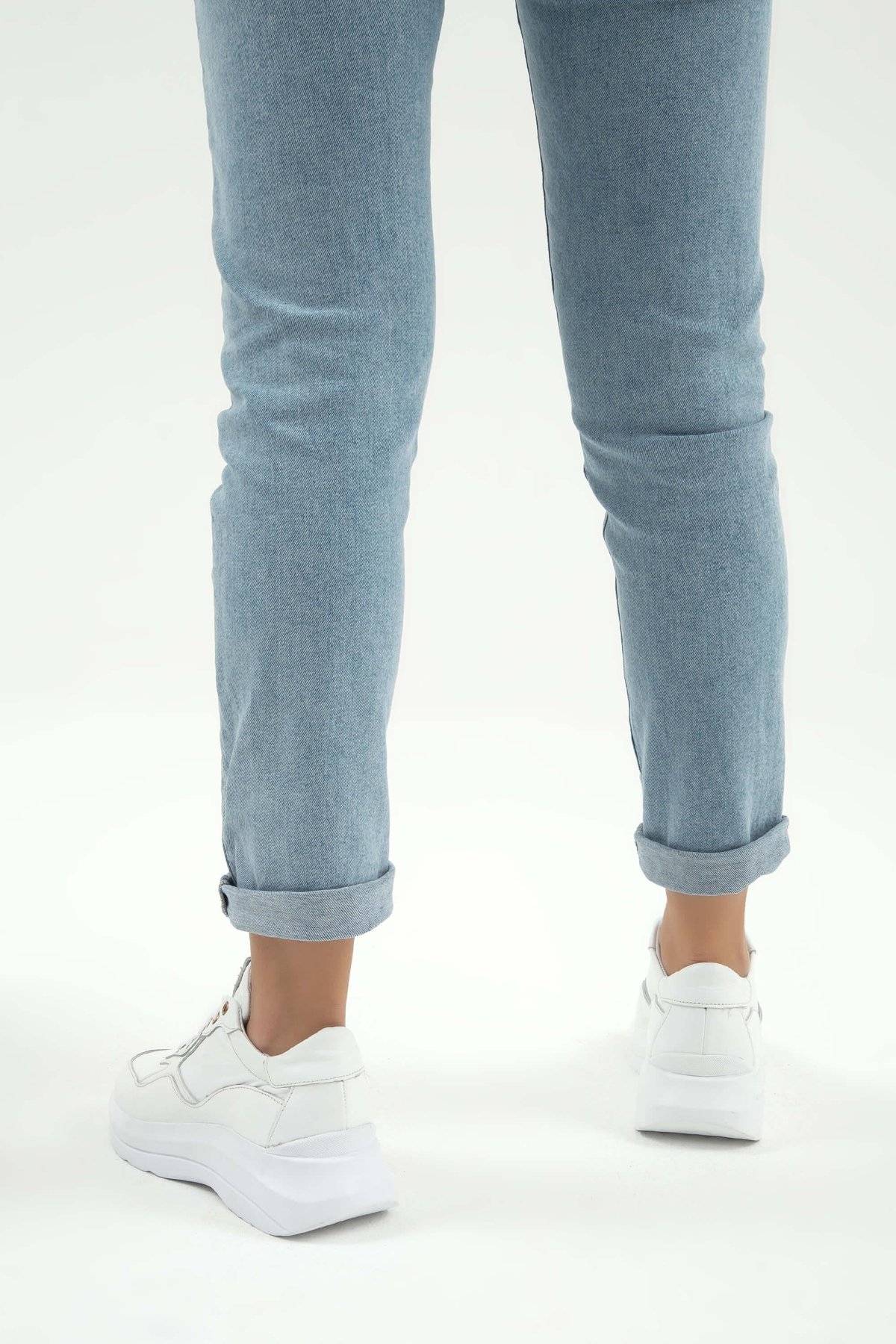 Tamer Tanca Kadın Hakiki Deri Beyaz Sneakers & Spor Ayakkabı
