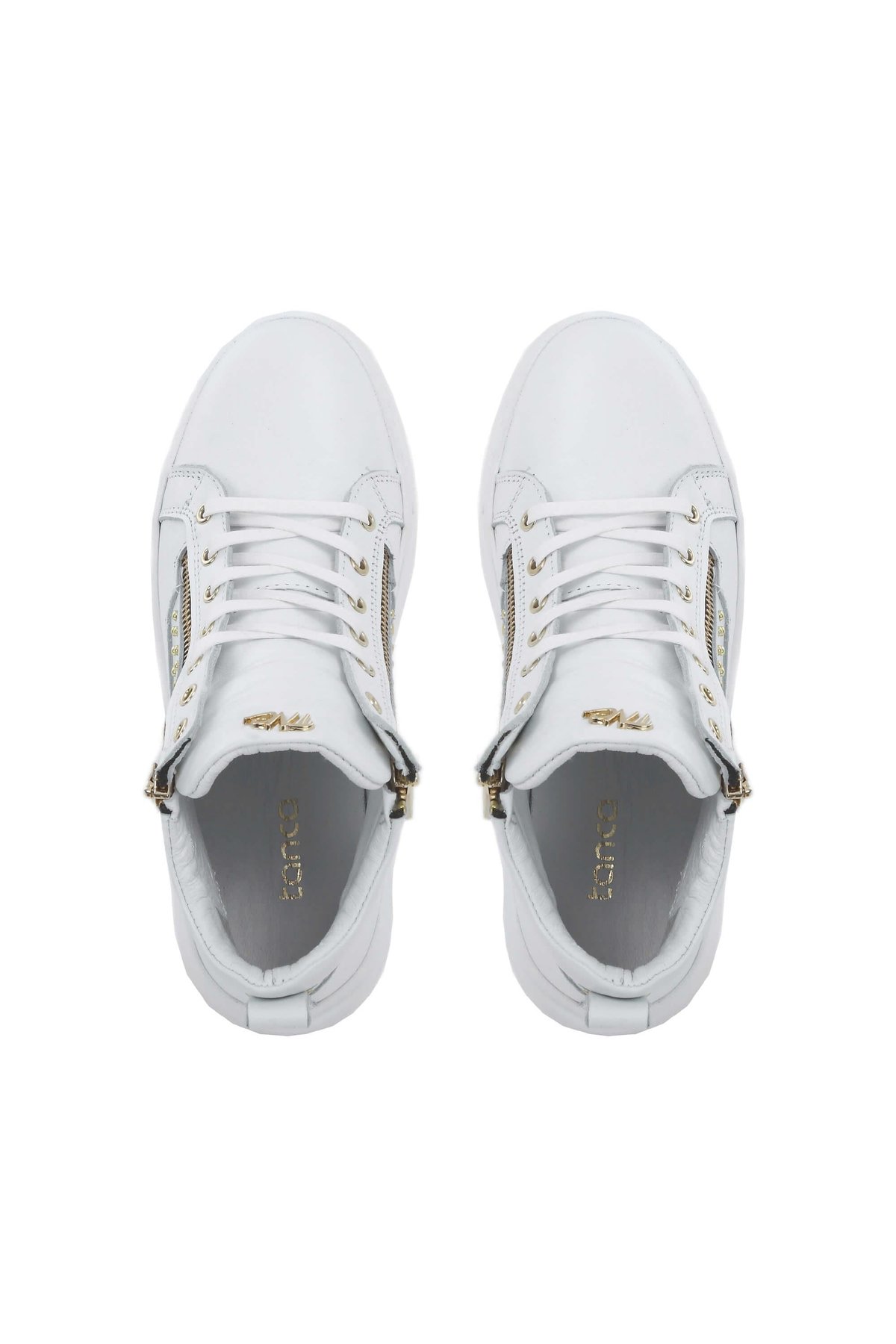 Tamer Tanca Kadın Hakiki Deri Beyaz Sneakers & Spor Bot