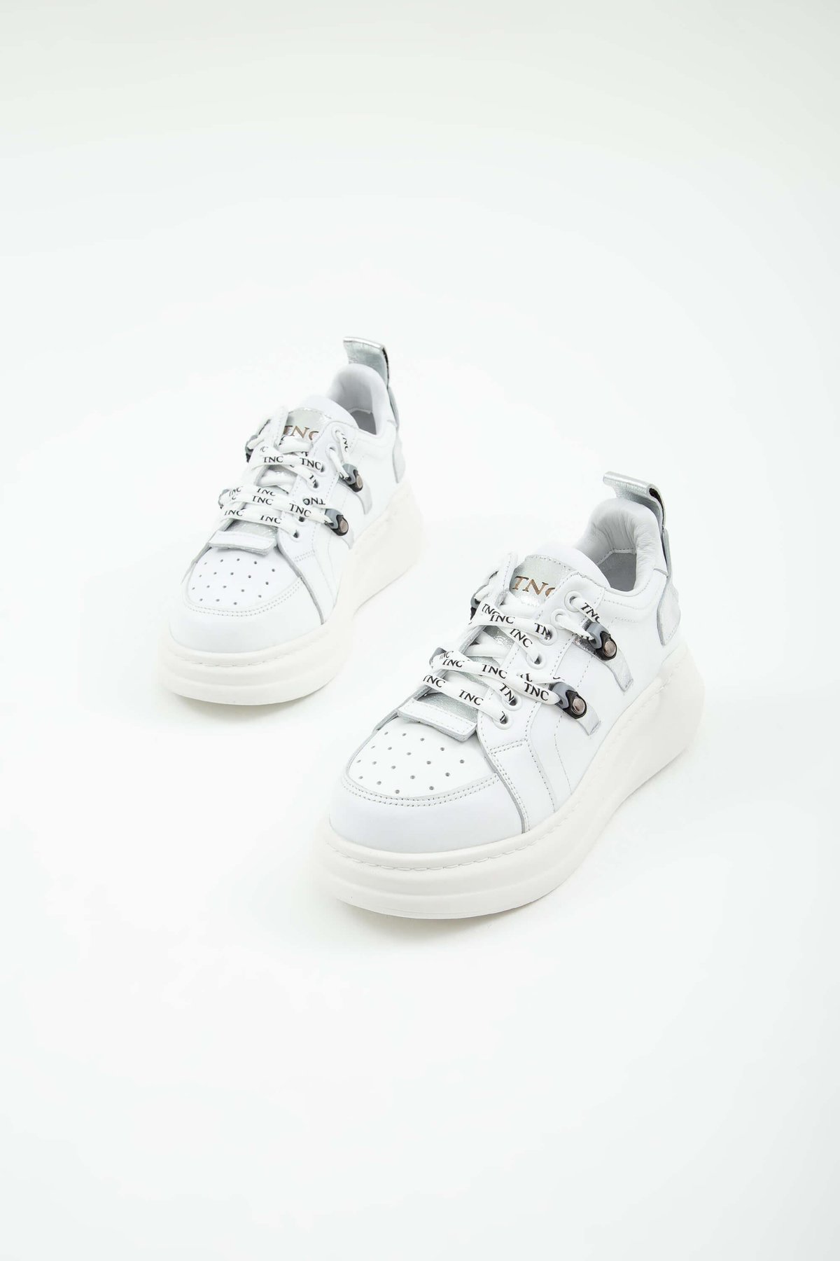 Tamer Tanca Kadın Hakiki Deri Beyaz Sneakers & Spor Ayakkabı