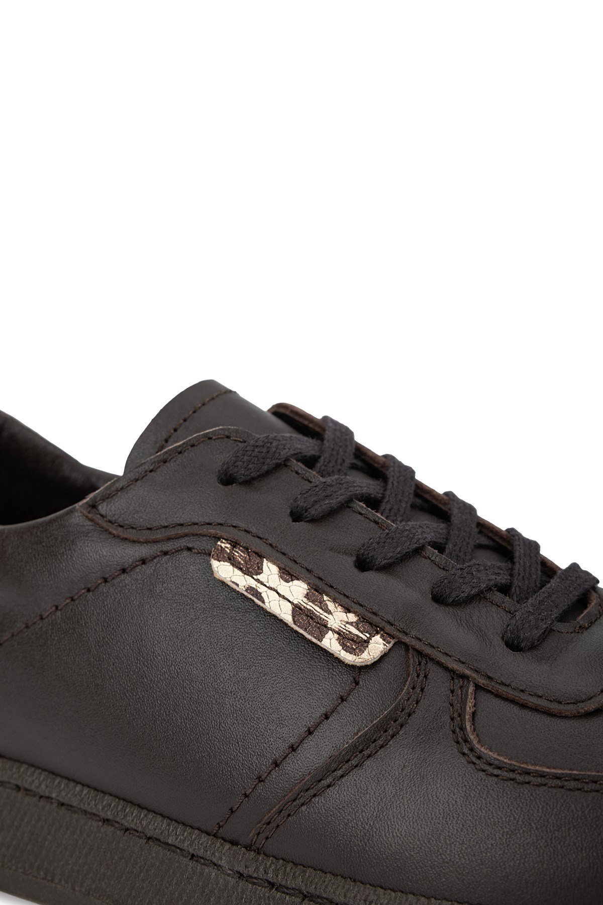 Tamer Tanca Kadın Hakiki Deri Kahverengi Sneakers & Spor Ayakkabı