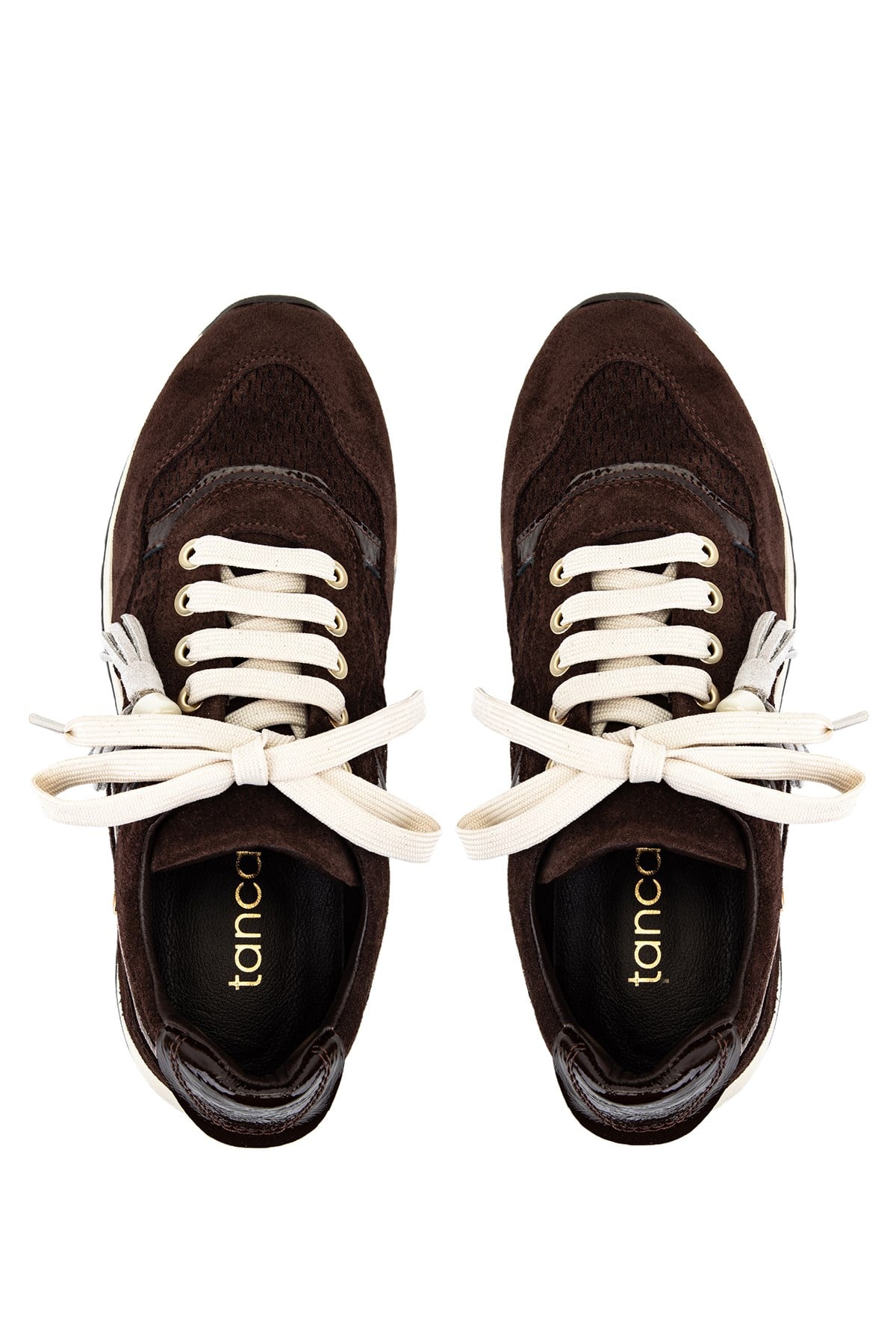 Tamer Tanca Kadın Hakiki Deri Kahverengi Süet Sneakers & Spor Ayakkabı
