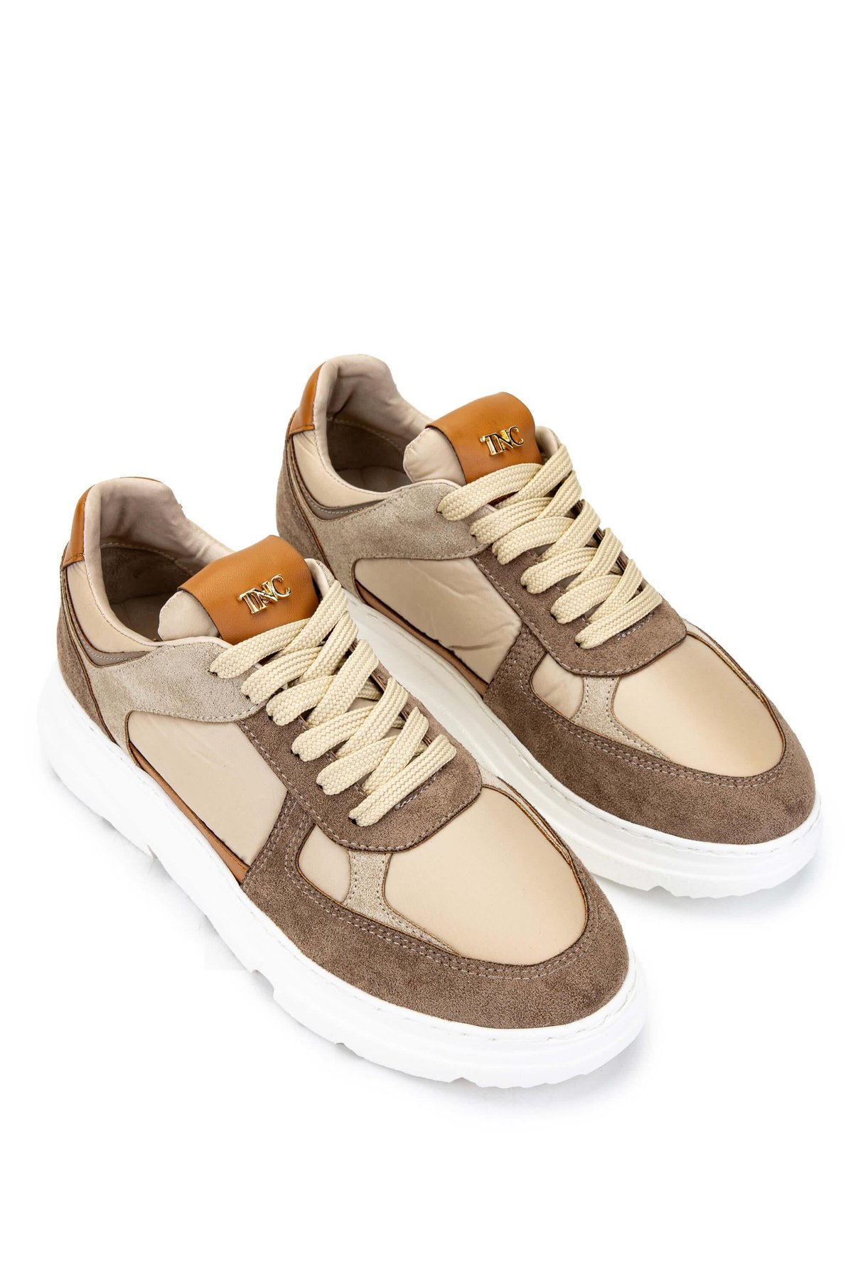 Tamer Tanca Kadın Hakiki Deri Kahverengi Sneakers & Spor Ayakkabı