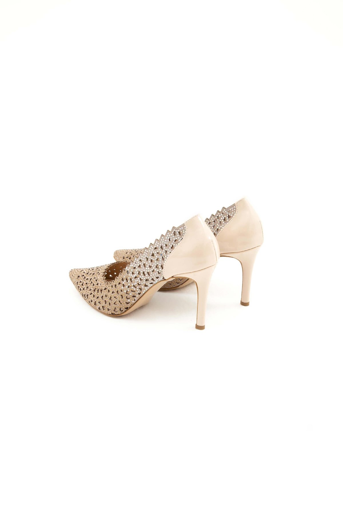 Tamer Tanca Kadın Hakiki Deri Sarı Abiye Ayakkabı