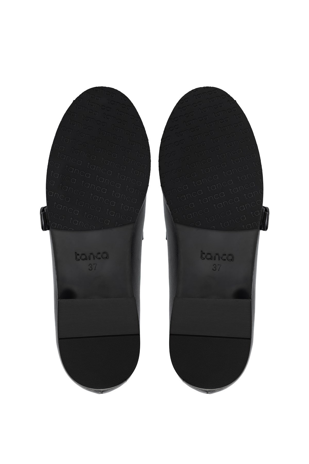 Tamer Tanca Kadın Hakiki Deri Siyah Loafer Ayakkabı