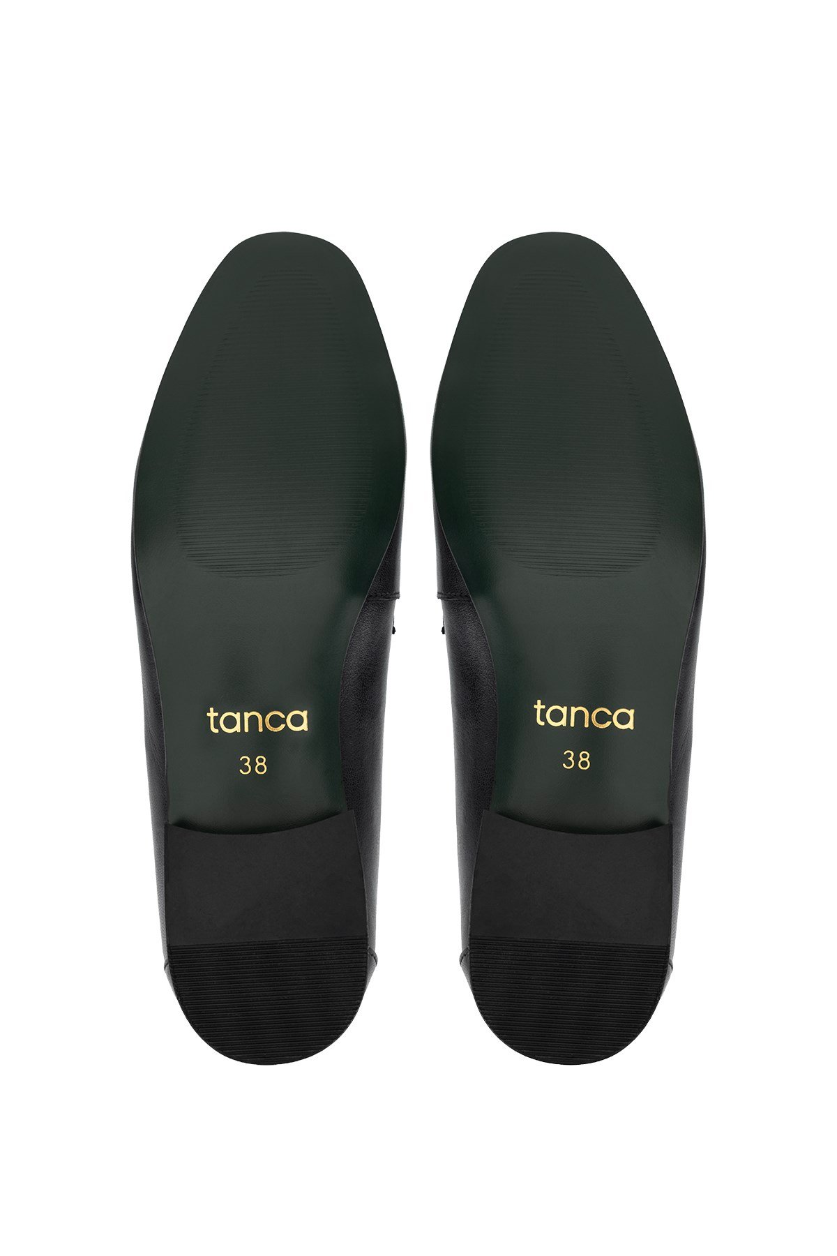 Tamer Tanca Kadın Hakiki Deri Siyah Loafer Ayakkabı