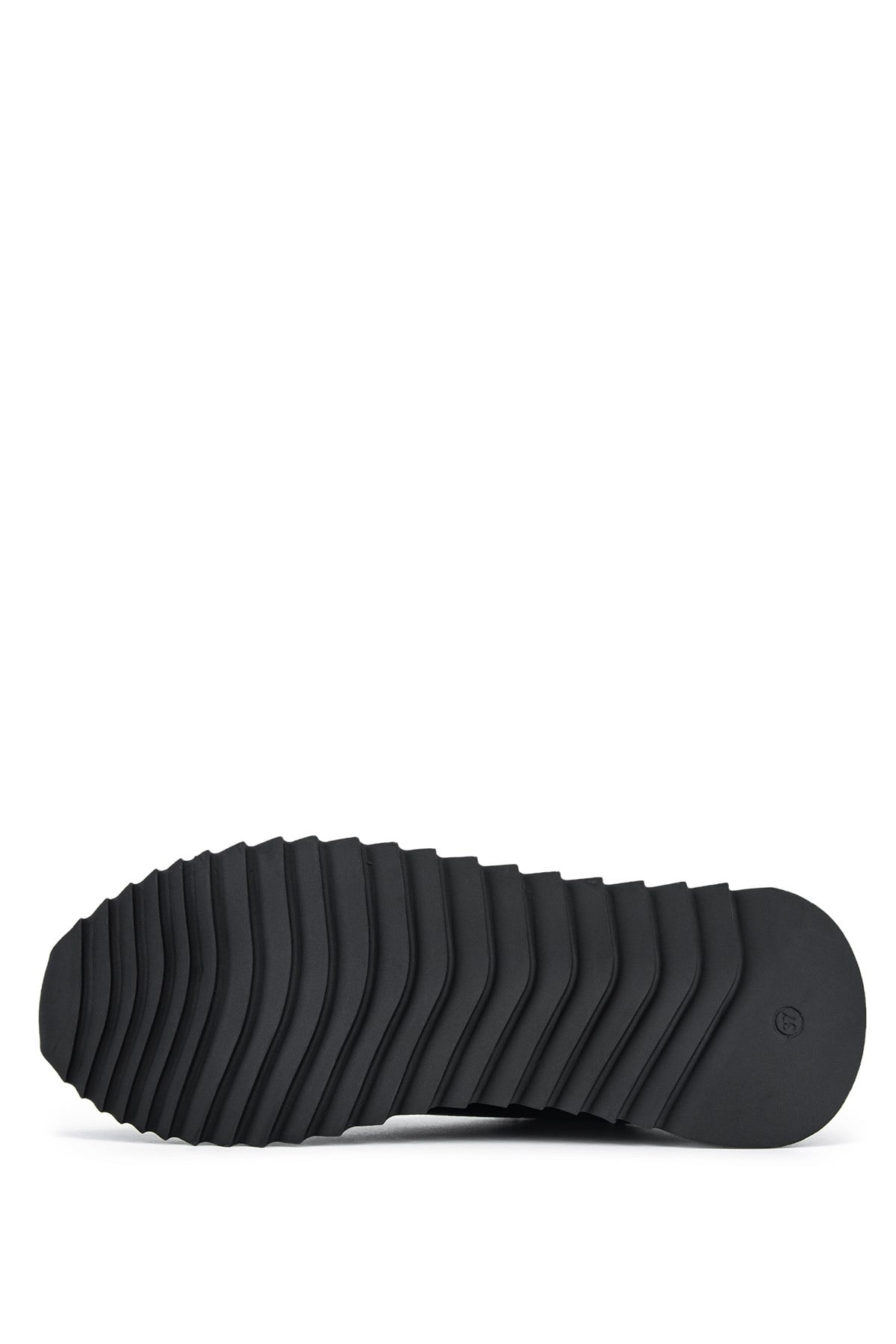 Tamer Tanca Kadın Hakiki Deri Siyah Sneakers & Spor Ayakkabı