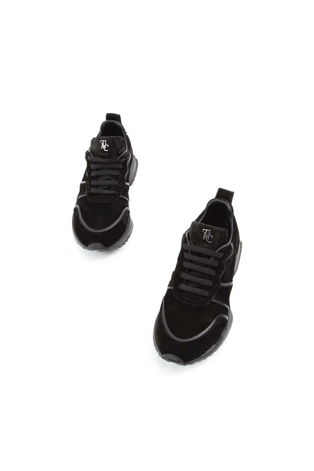 Tamer Tanca Kadın Hakiki Deri Siyah Sneakers & Spor Ayakkabı