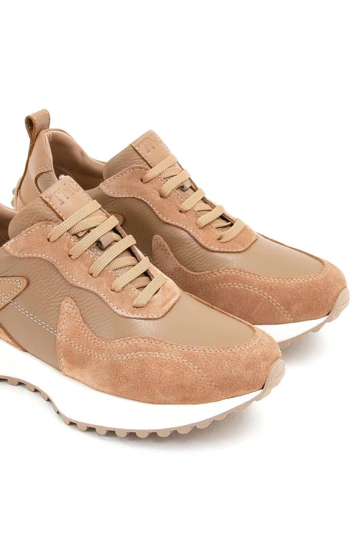 Tamer Tanca Kadın Hakiki Deri Somon Süet Sneakers & Spor Ayakkabı