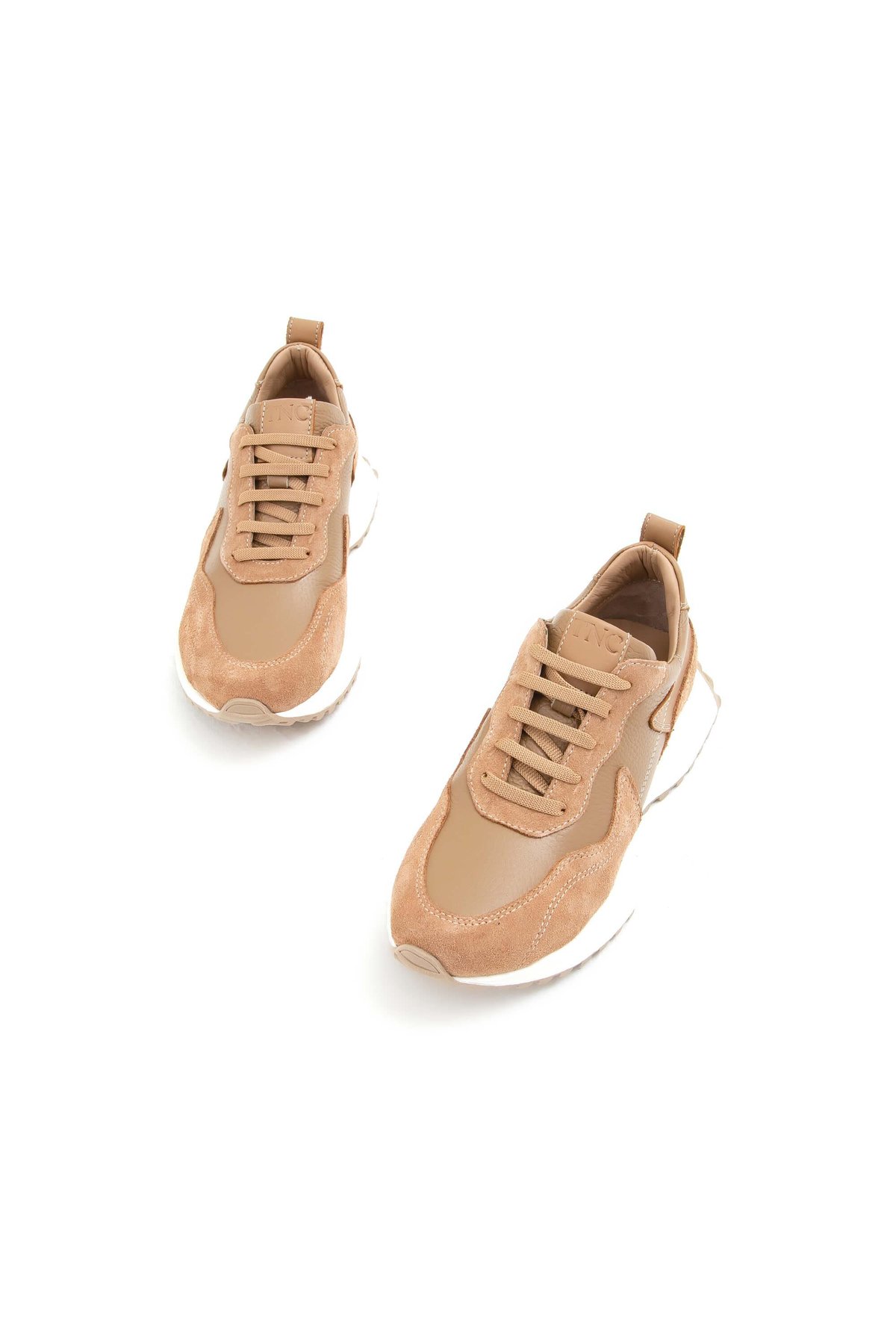 Tamer Tanca Kadın Hakiki Deri Somon Süet Sneakers & Spor Ayakkabı