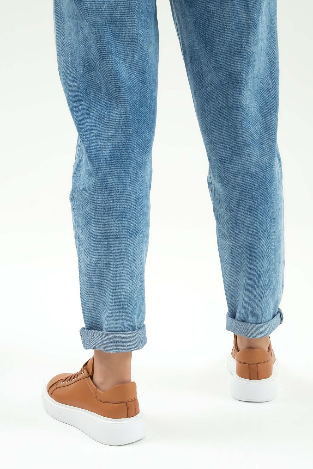 Tamer Tanca Kadın Hakiki Deri Taba Sneakers & Spor Ayakkabı