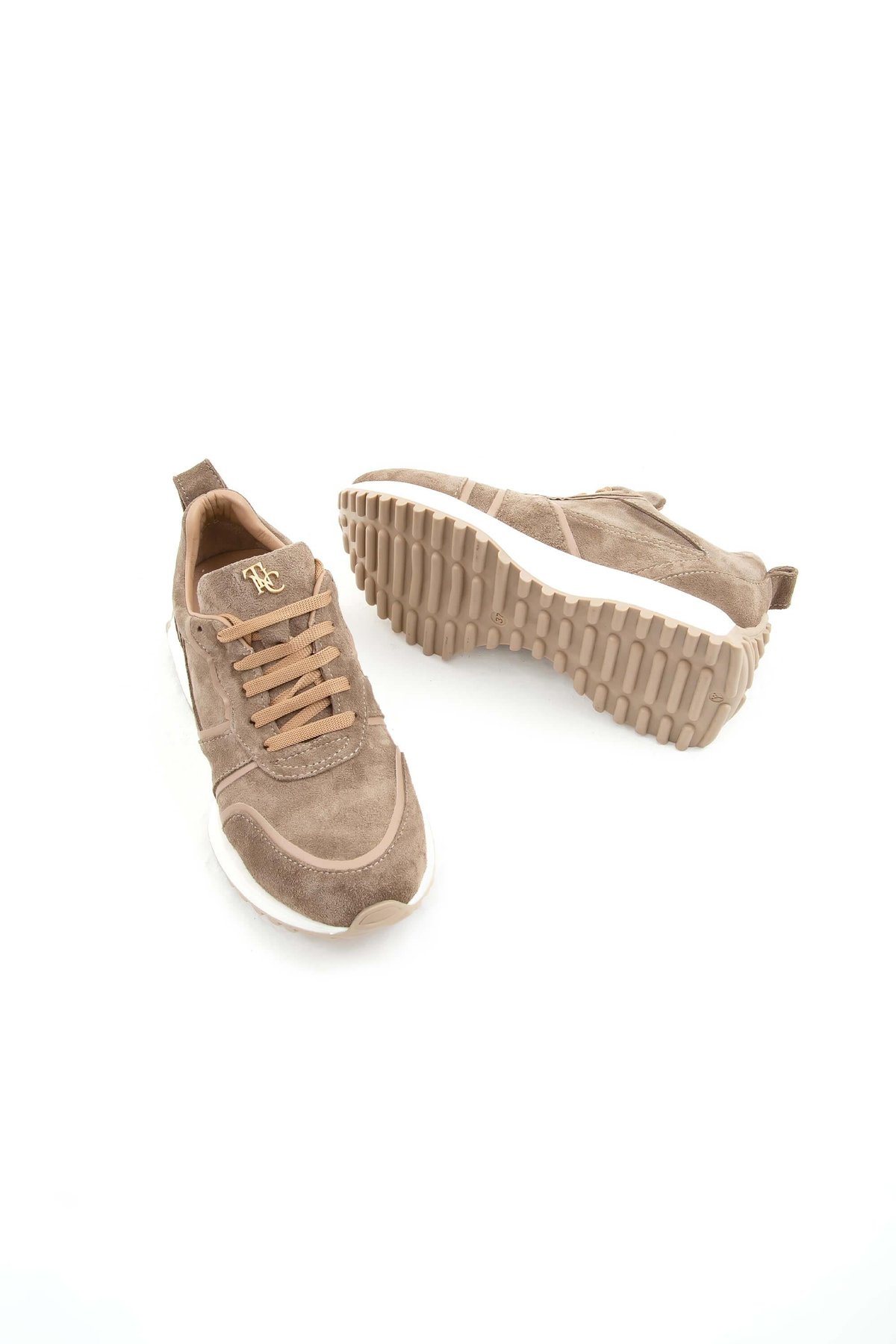 Tamer Tanca Kadın Hakiki Deri Vizon Süet Sneakers & Spor Ayakkabı