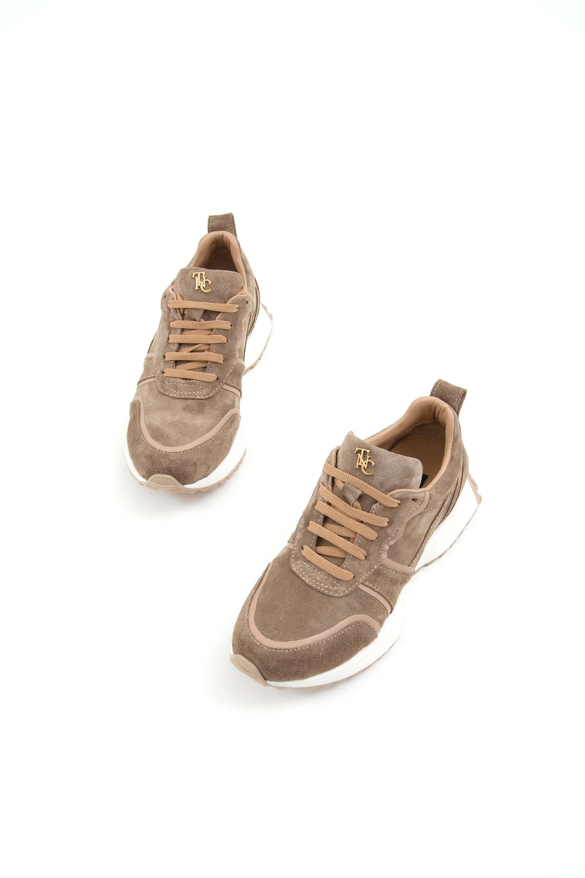 Tamer Tanca Kadın Hakiki Deri Vizon Süet Sneakers & Spor Ayakkabı