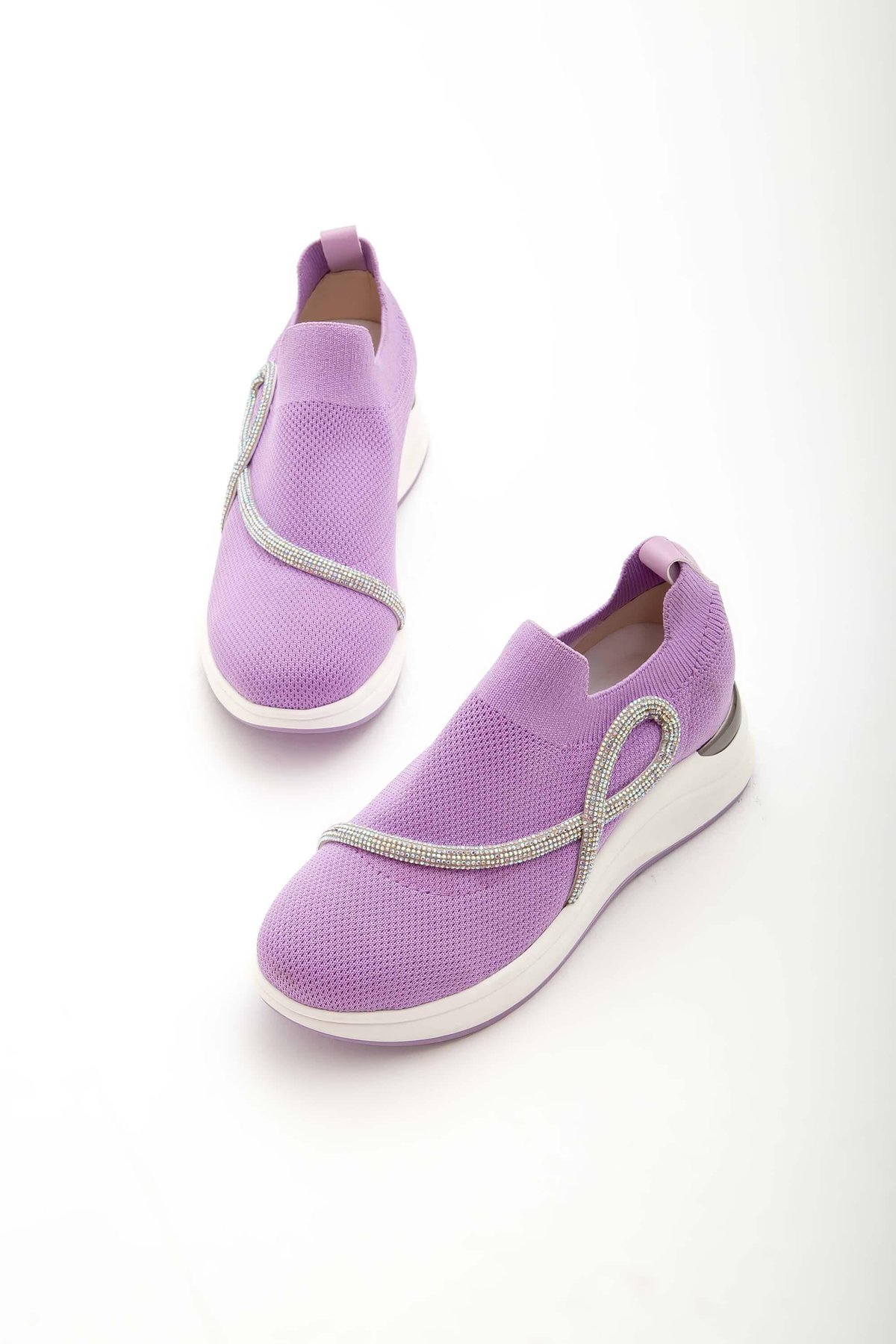 Tamer Tanca Kadın Tekstil Mor Sneakers & Spor Ayakkabı