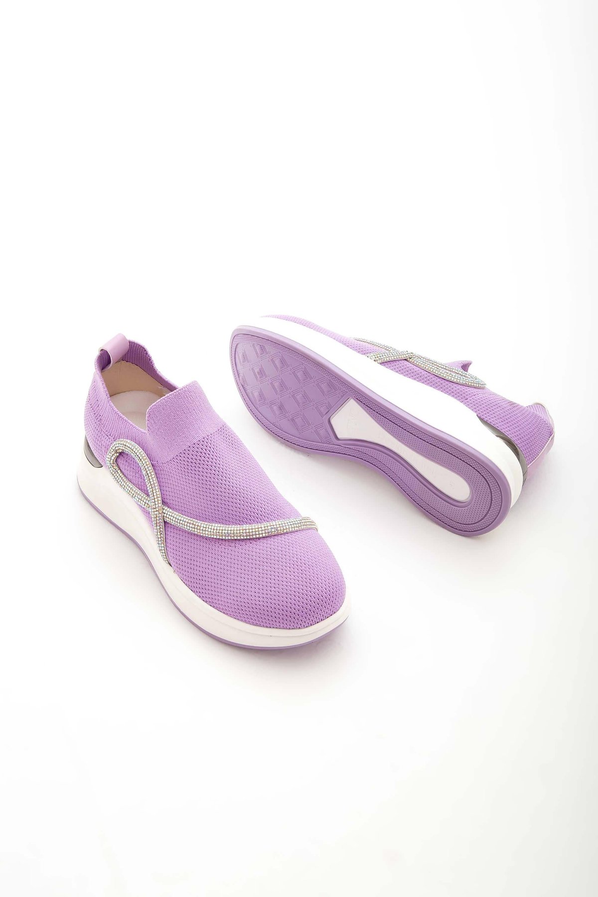 Tamer Tanca Kadın Tekstil Mor Sneakers & Spor Ayakkabı