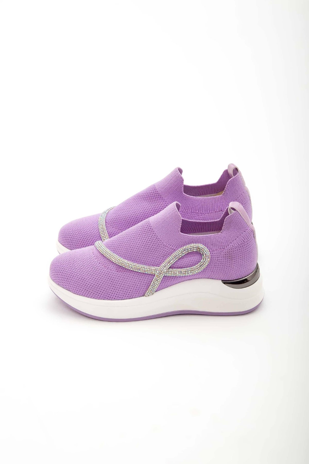 Tamer Tanca Kadın Tekstil Mor Sneakers & Spor Ayakkabı