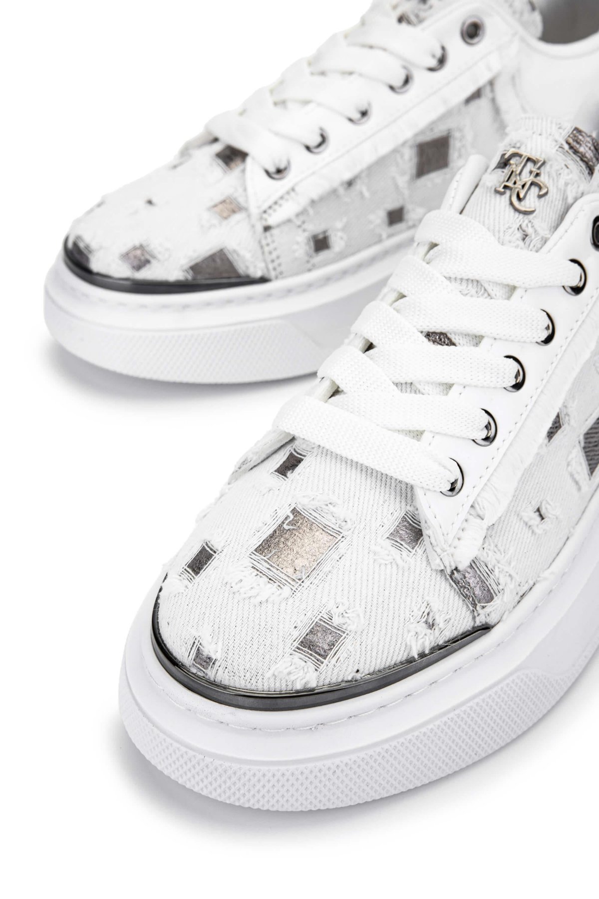Tamer Tanca Kadın Tekstil Siyah Sneakers & Spor Ayakkabı