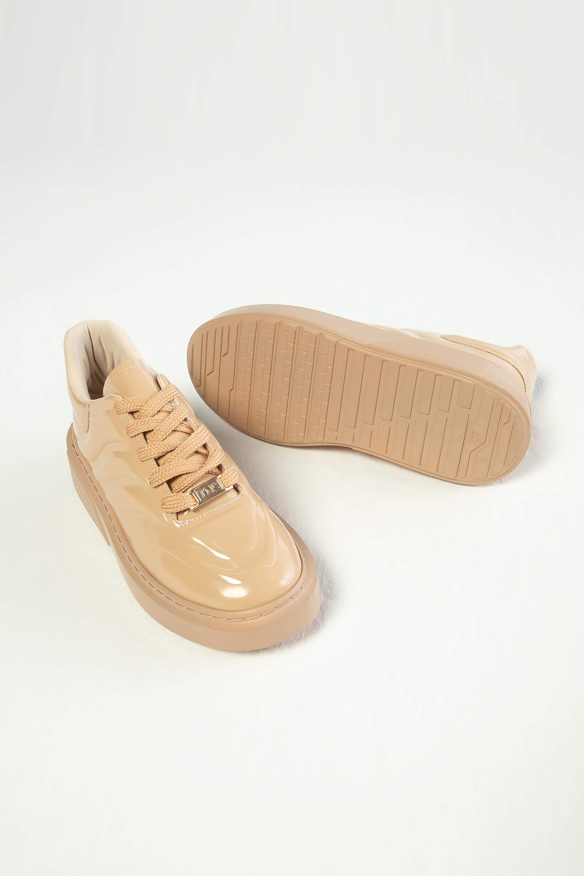 Tamer Tanca Kadın Vegan Bej Sneakers & Spor Ayakkabı