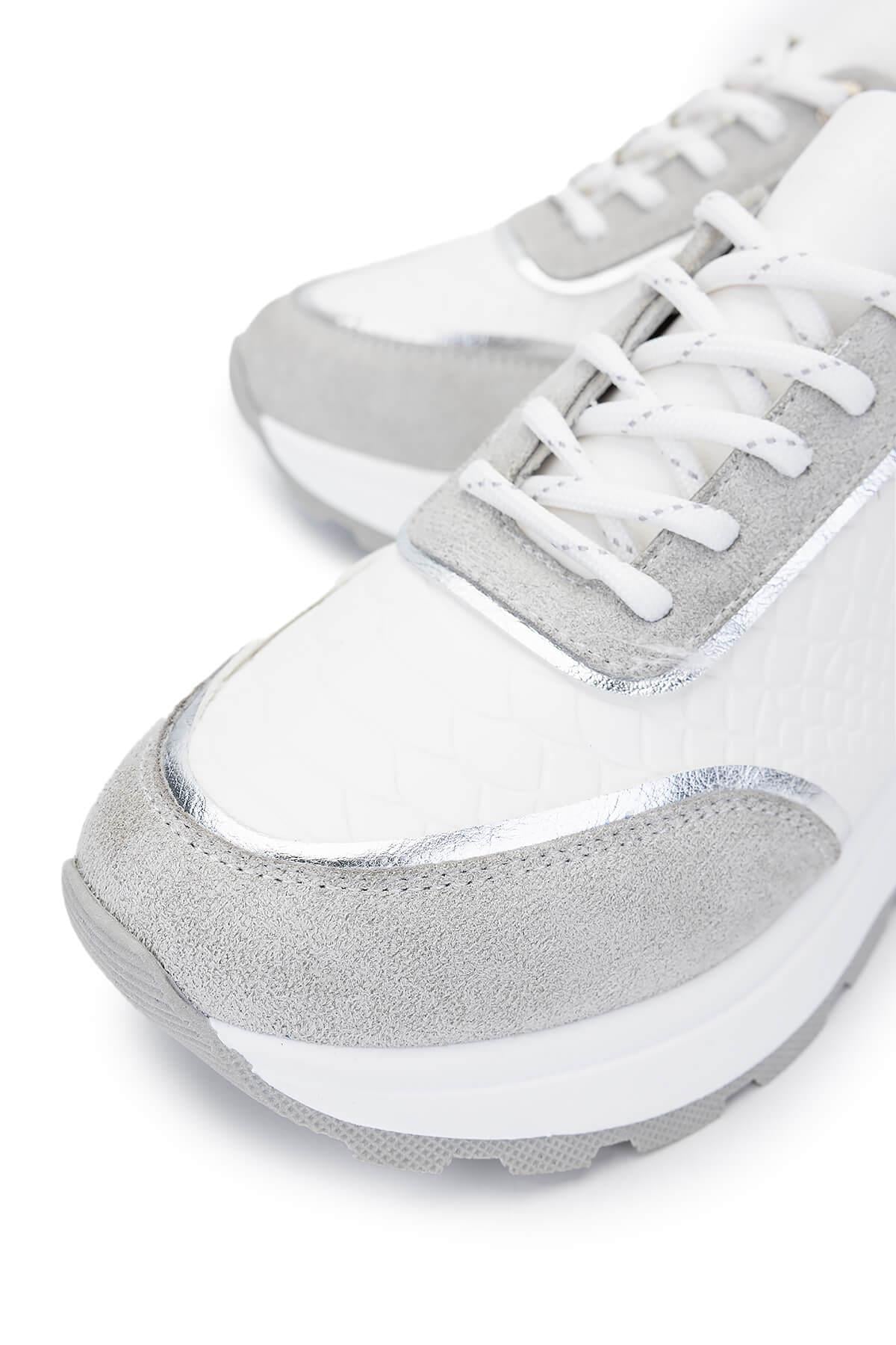 Tamer Tanca Kadın Vegan Beyaz Sneakers & Spor Ayakkabı