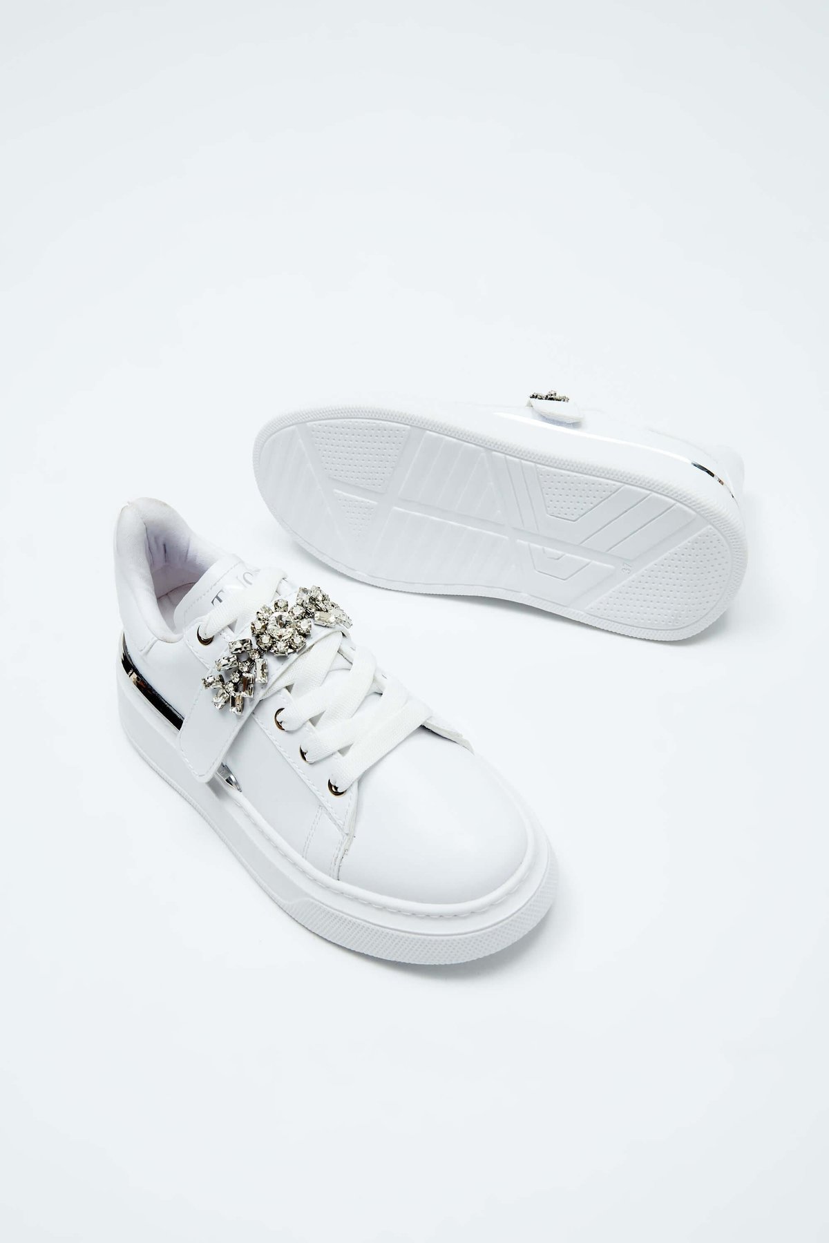 Tamer Tanca Kadın Vegan Beyaz Sneakers & Spor Ayakkabı