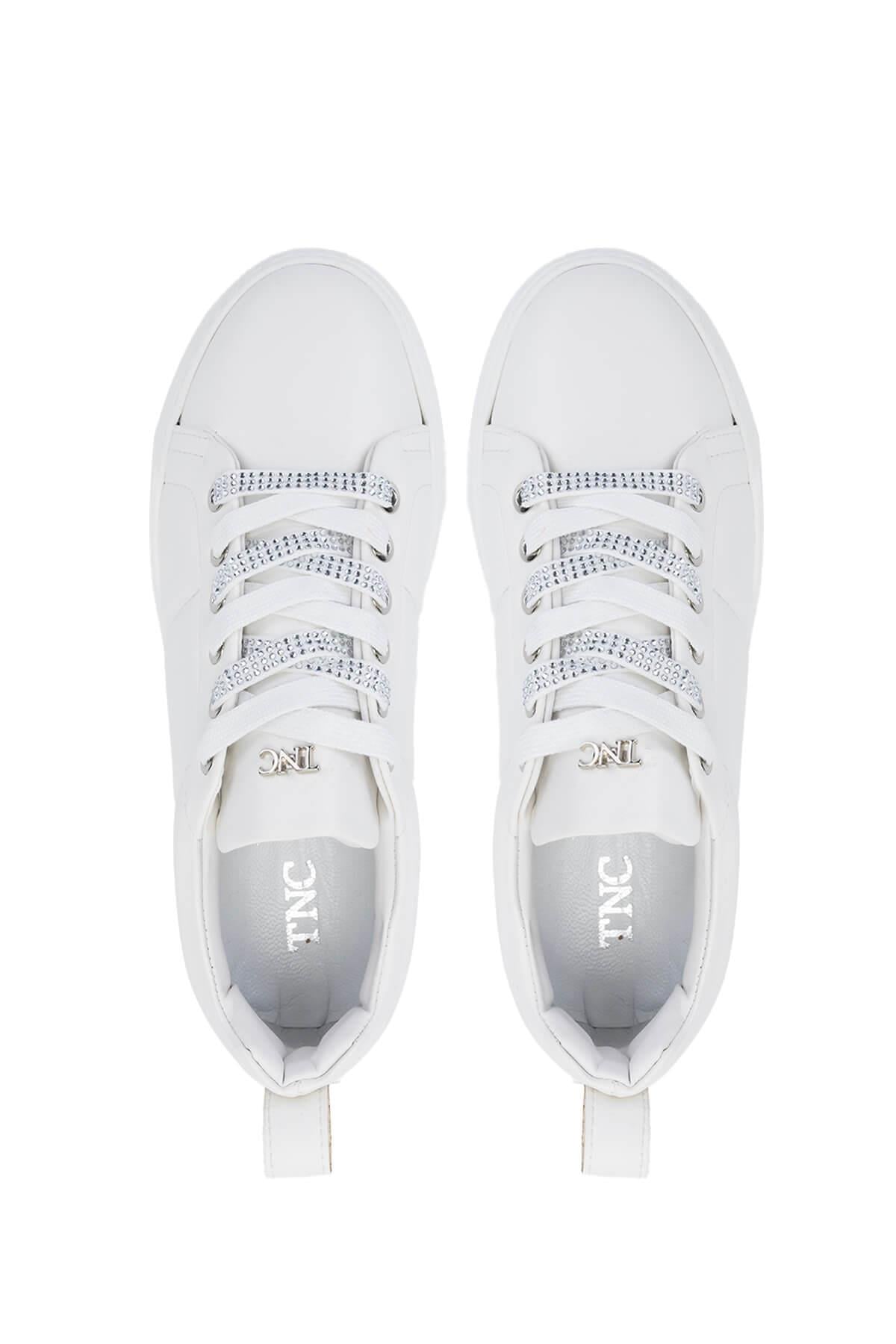 Tamer Tanca Kadın Vegan Beyaz Sneakers & Spor Ayakkabı