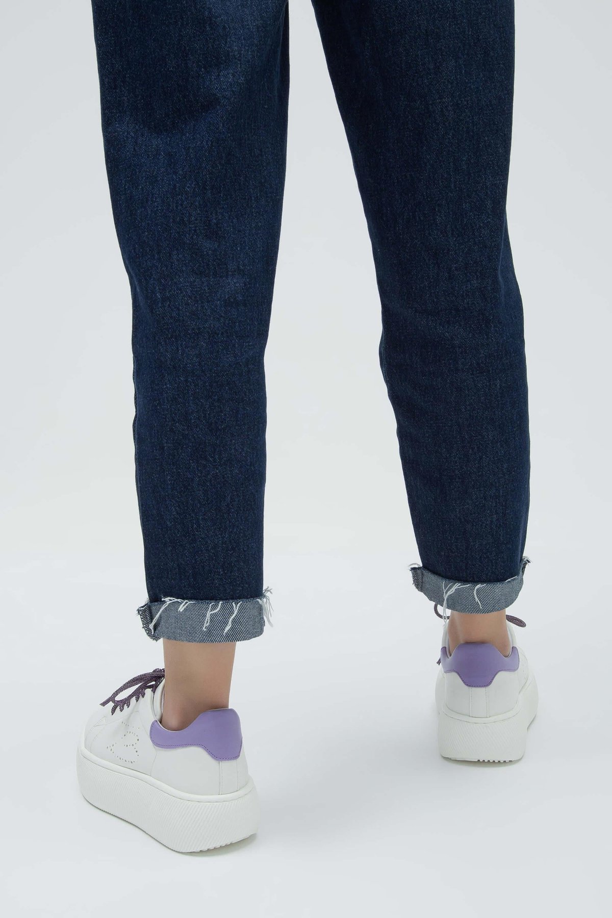 Tamer Tanca Kadın Vegan Beyaz/Mor Sneakers & Spor Ayakkabı