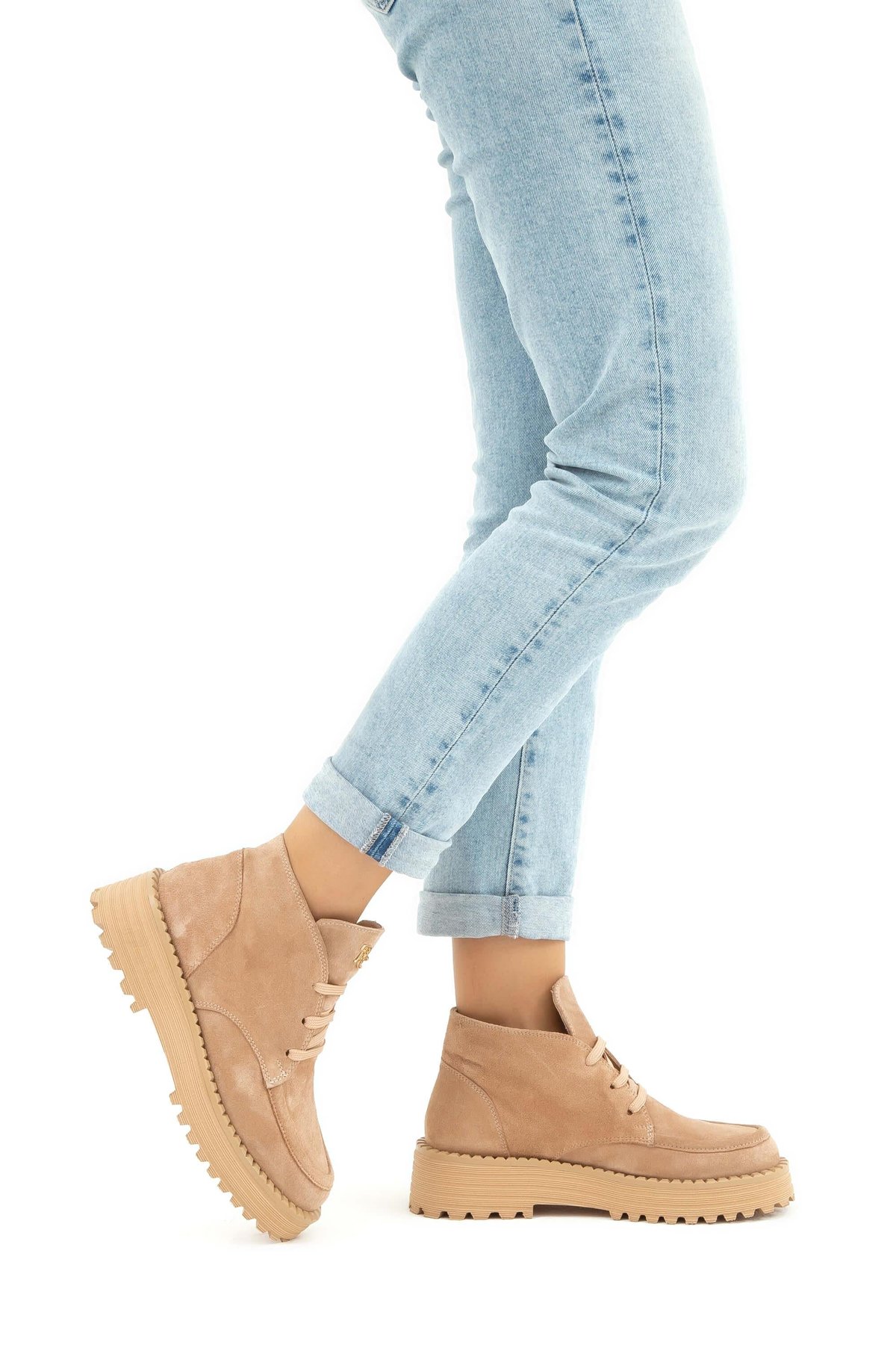 Tamer Tanca Kadın Vegan Camel Casual Bot