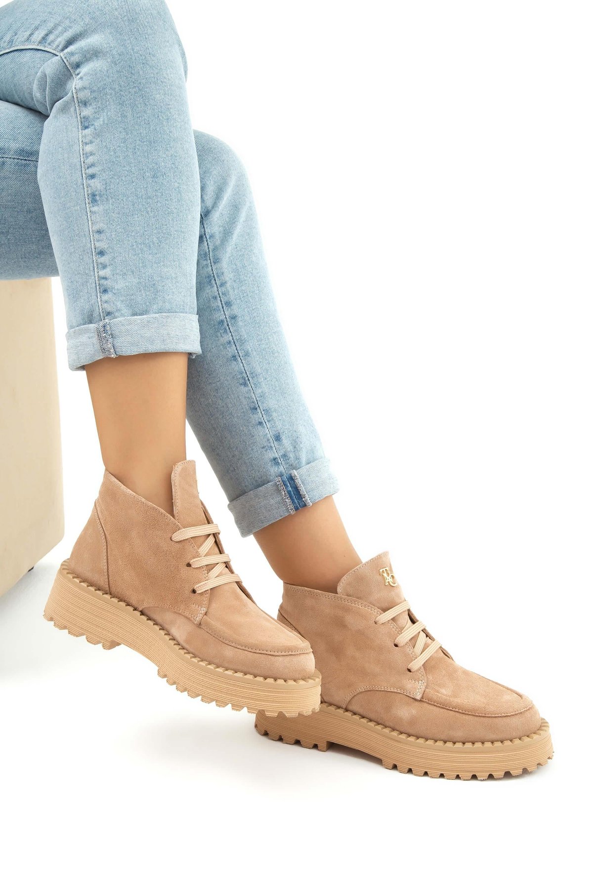 Tamer Tanca Kadın Vegan Camel Casual Bot