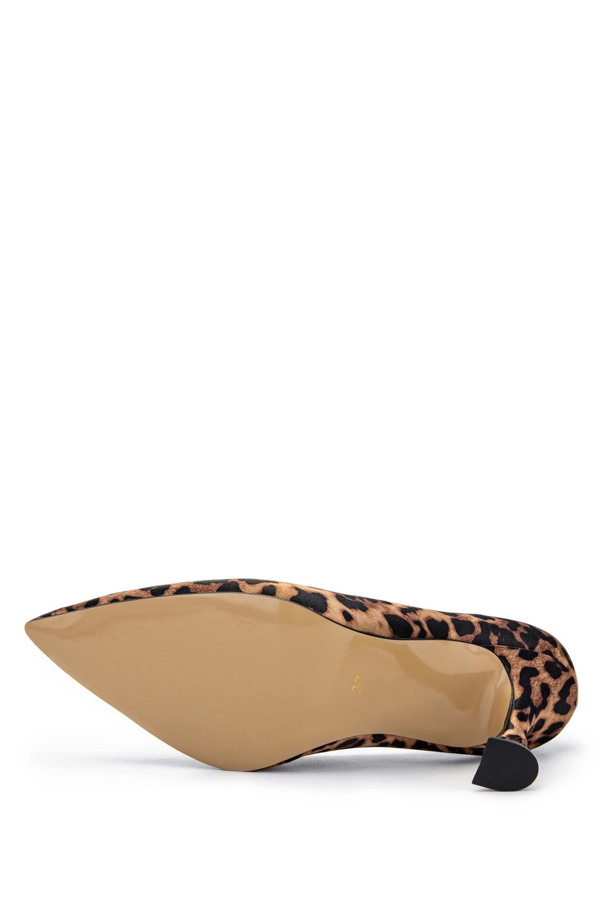 Tamer Tanca Kadın Vegan Leopar Stiletto Ayakkabı