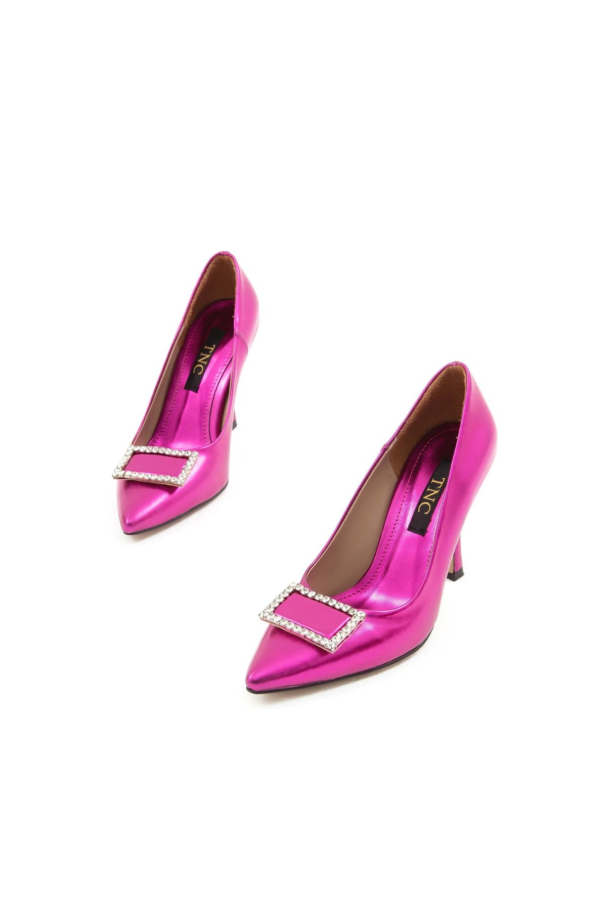 Tamer Tanca Kadın Vegan Pembe Stiletto Ayakkabı