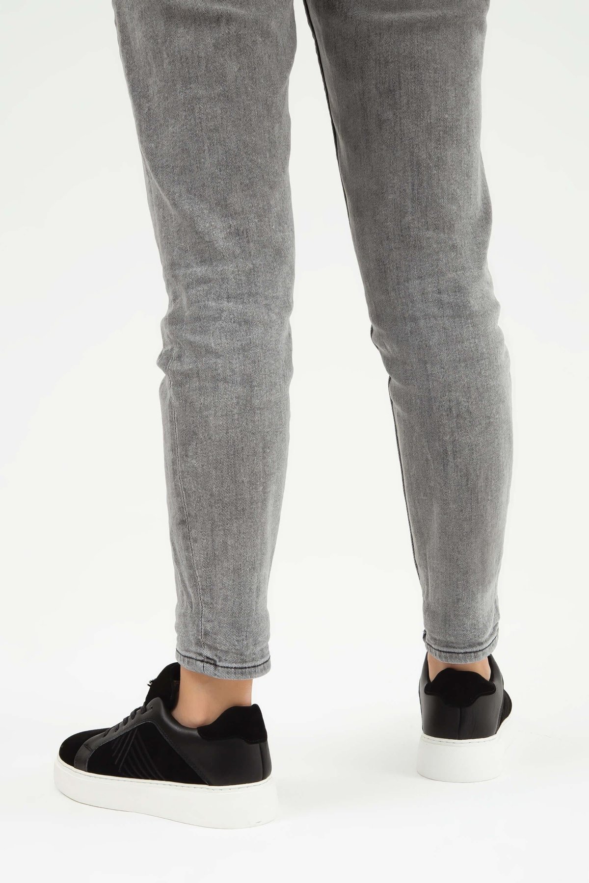 Tamer Tanca Kadın Vegan Siyah Sneakers & Spor Ayakkabı